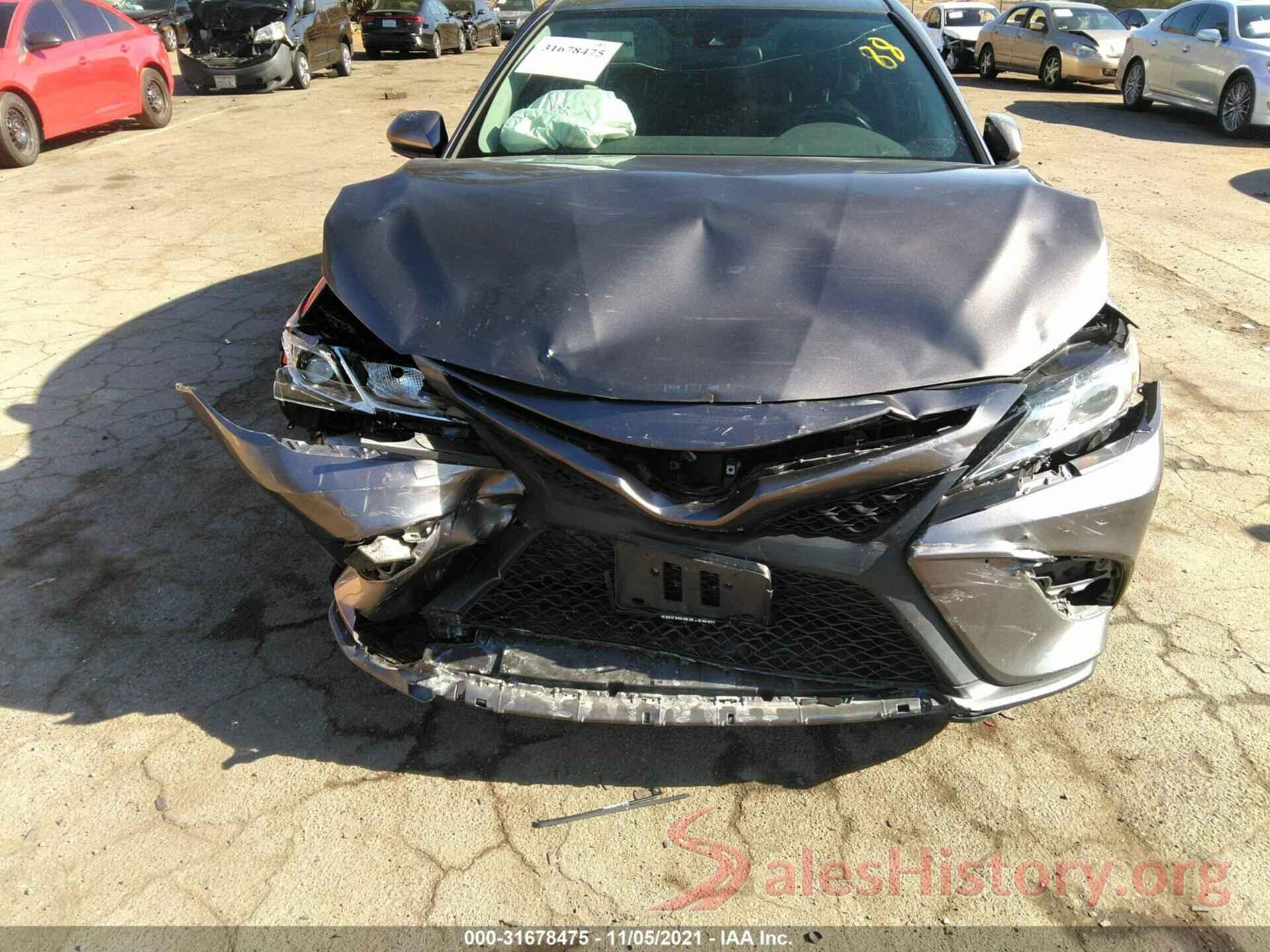 4T1B11HK7KU725765 2019 TOYOTA CAMRY