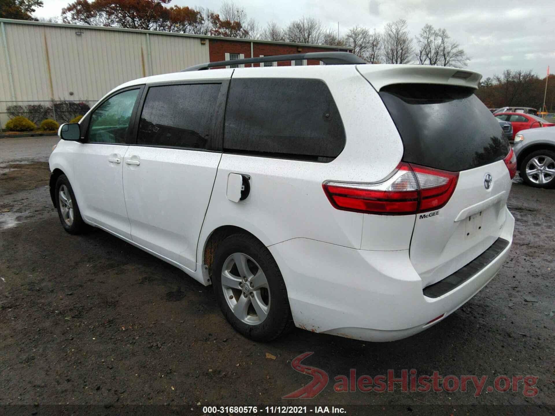 5TDKK3DC8GS703913 2016 TOYOTA SIENNA