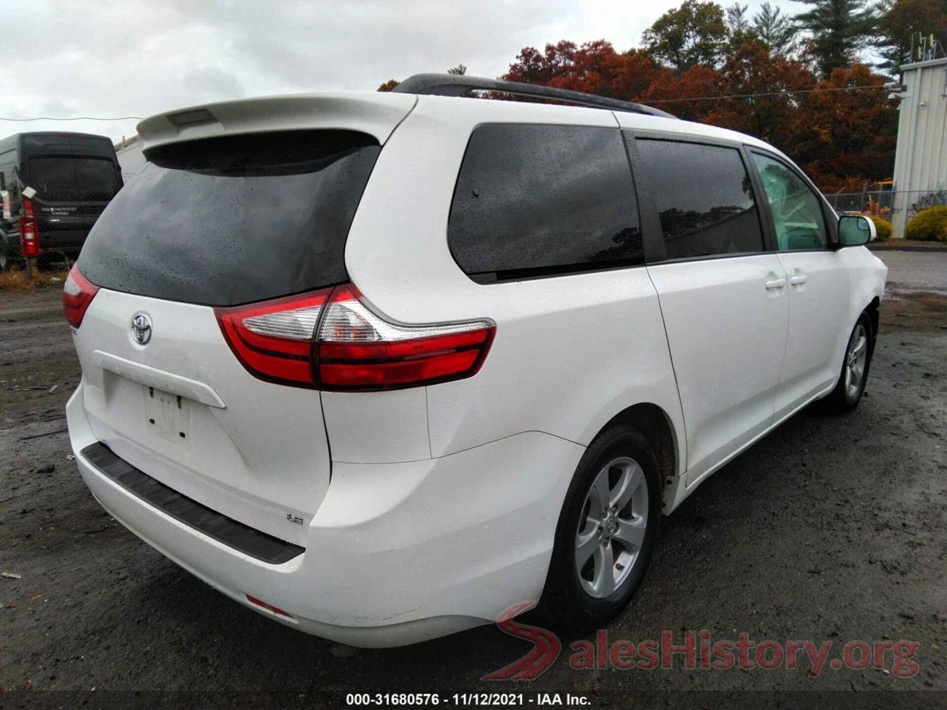 5TDKK3DC8GS703913 2016 TOYOTA SIENNA