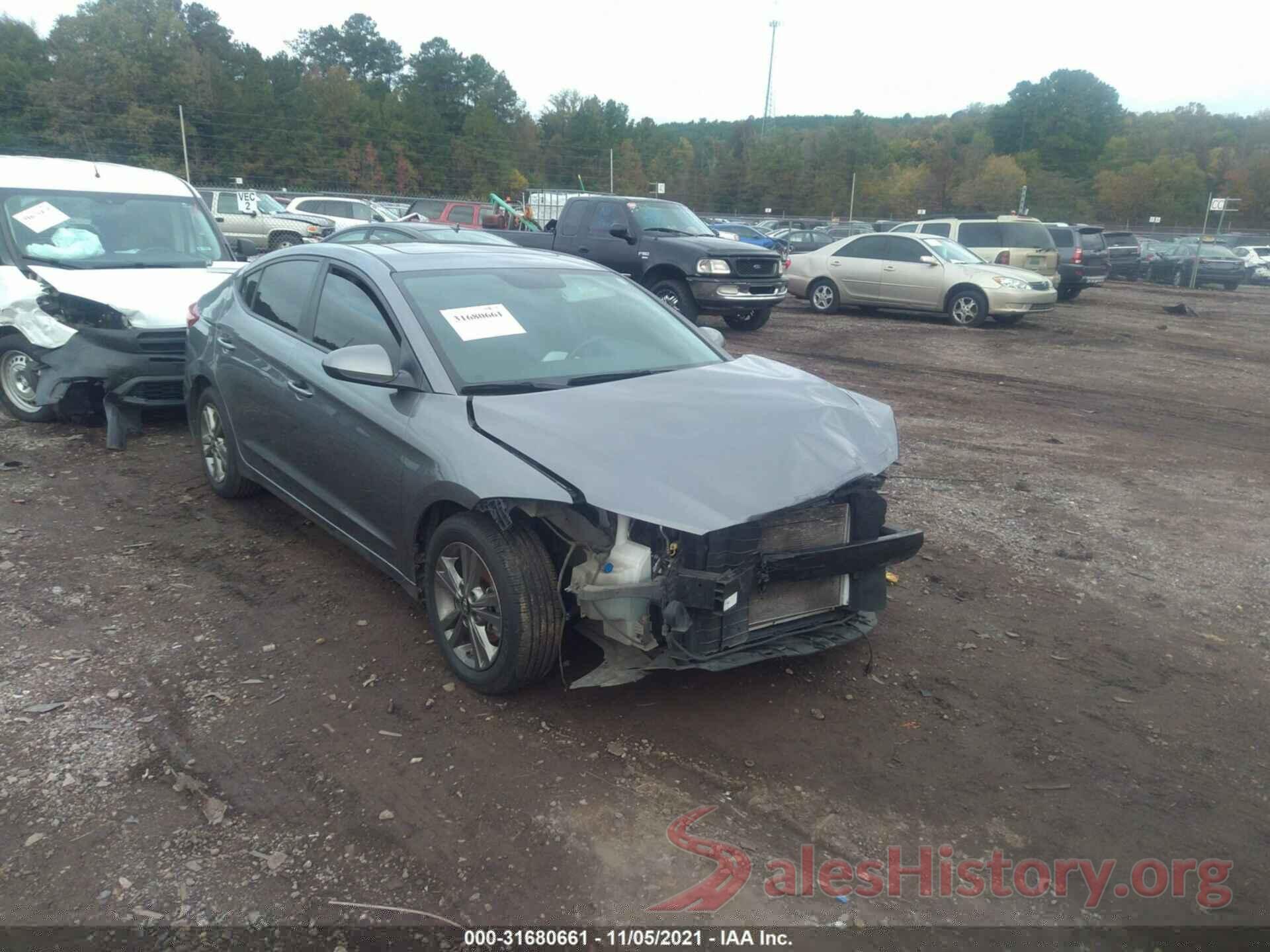 5NPD84LF9JH290602 2018 HYUNDAI ELANTRA