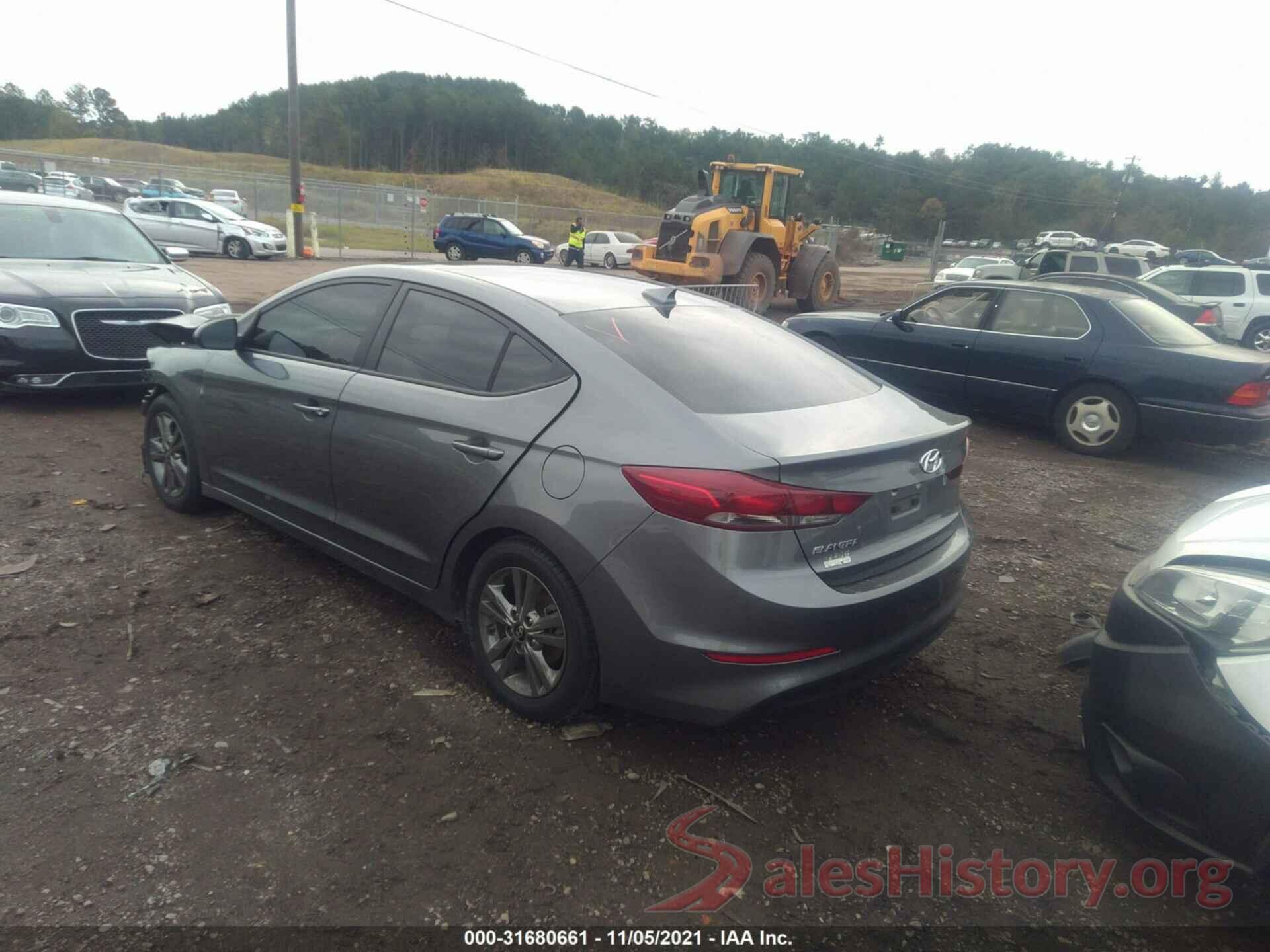 5NPD84LF9JH290602 2018 HYUNDAI ELANTRA