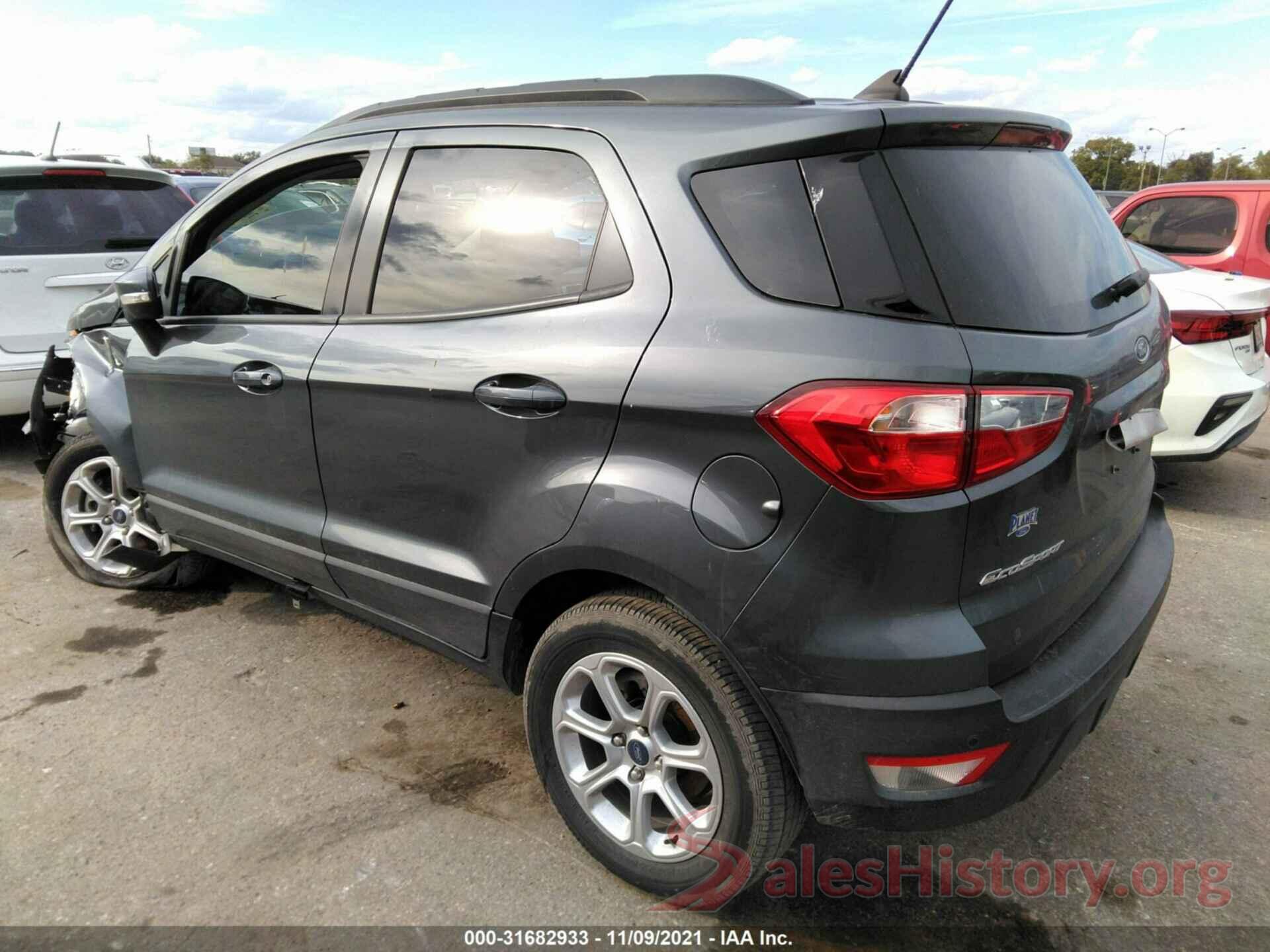 MAJ3S2GE5MC396750 2021 FORD ECOSPORT