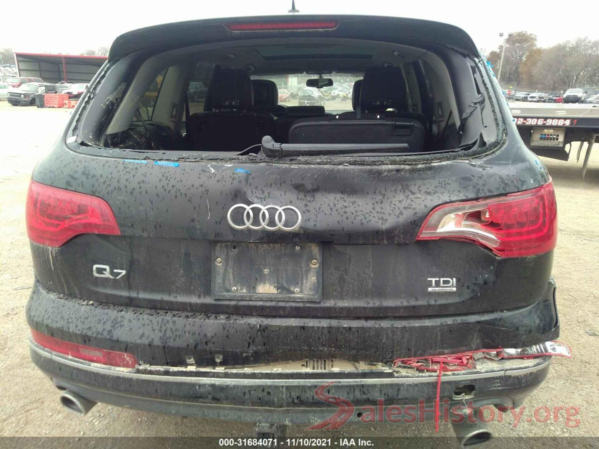 WA1LMAFE2ED017032 2014 AUDI Q7