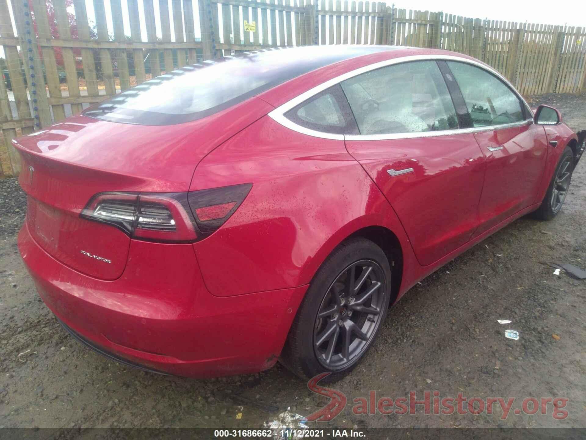 5YJ3E1EB4JF085944 2018 TESLA MODEL 3