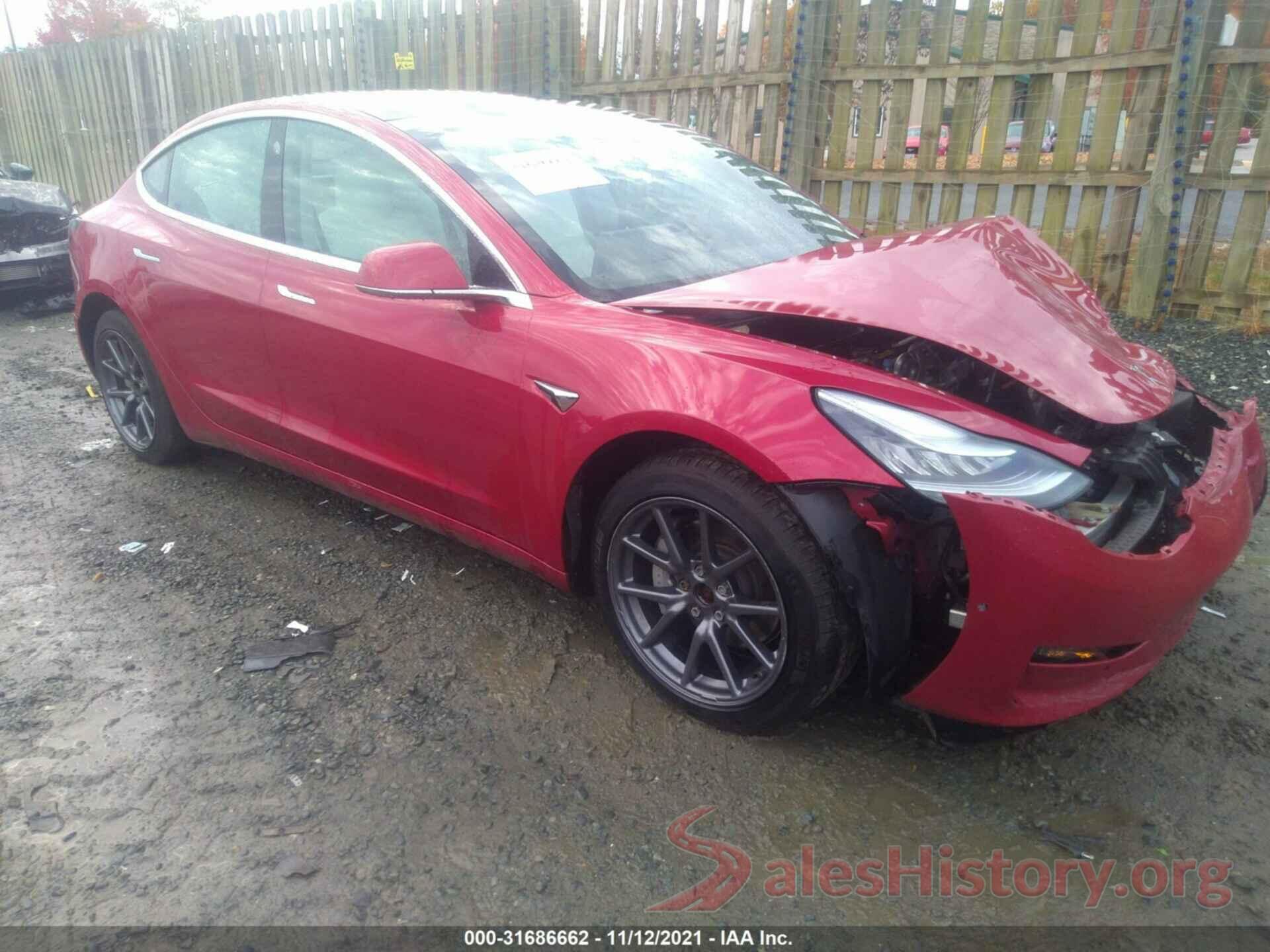 5YJ3E1EB4JF085944 2018 TESLA MODEL 3