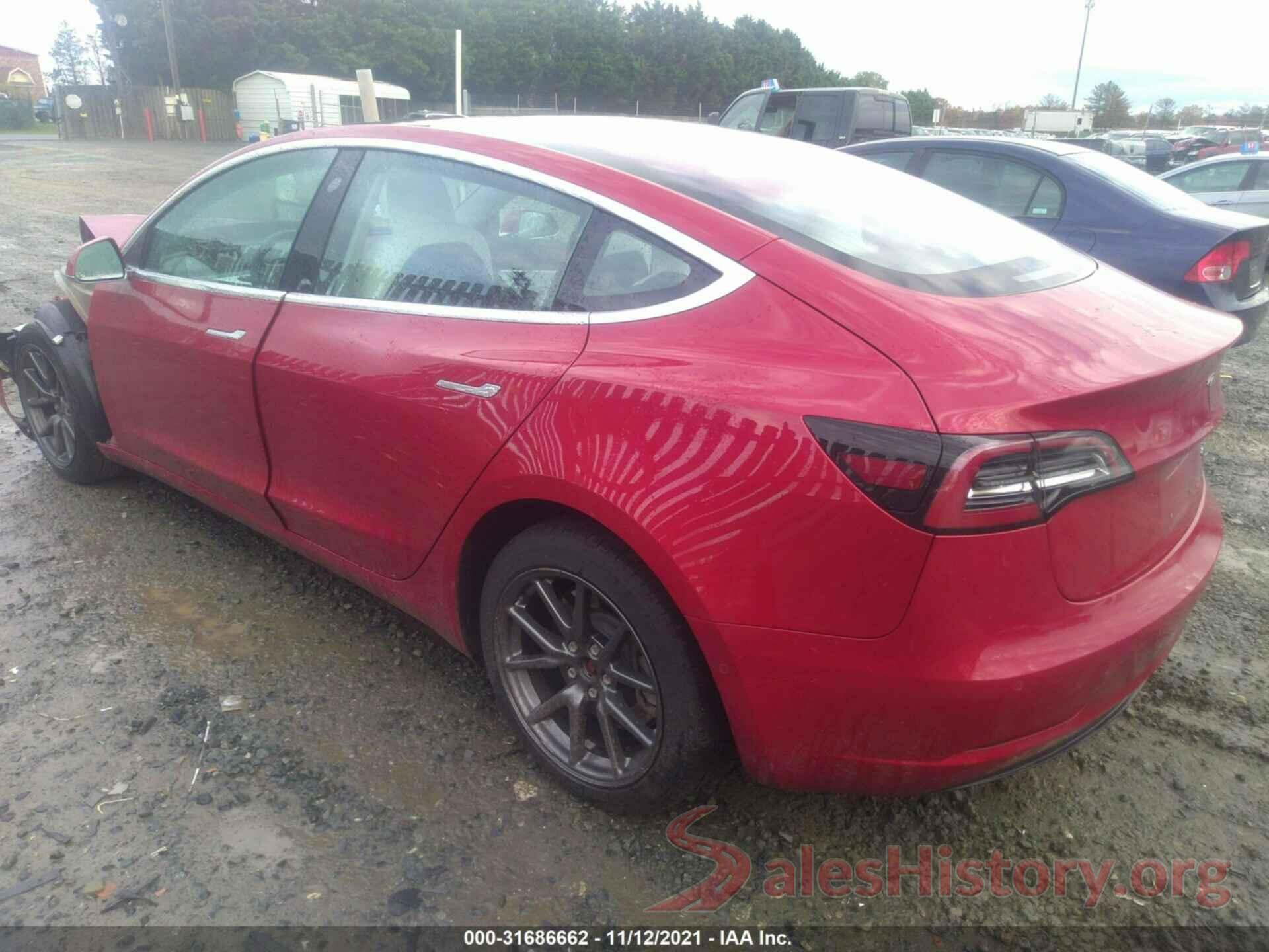 5YJ3E1EB4JF085944 2018 TESLA MODEL 3