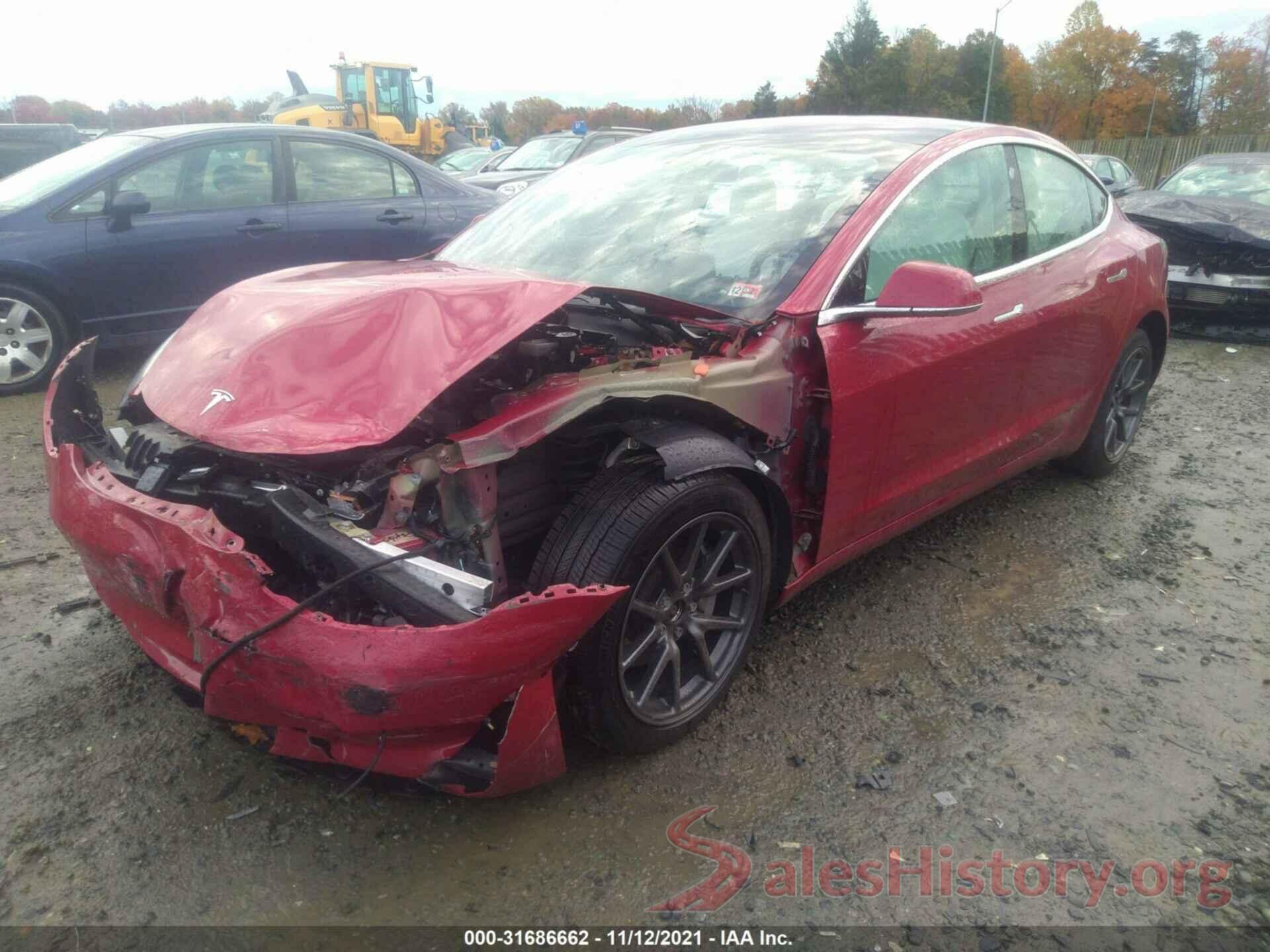 5YJ3E1EB4JF085944 2018 TESLA MODEL 3