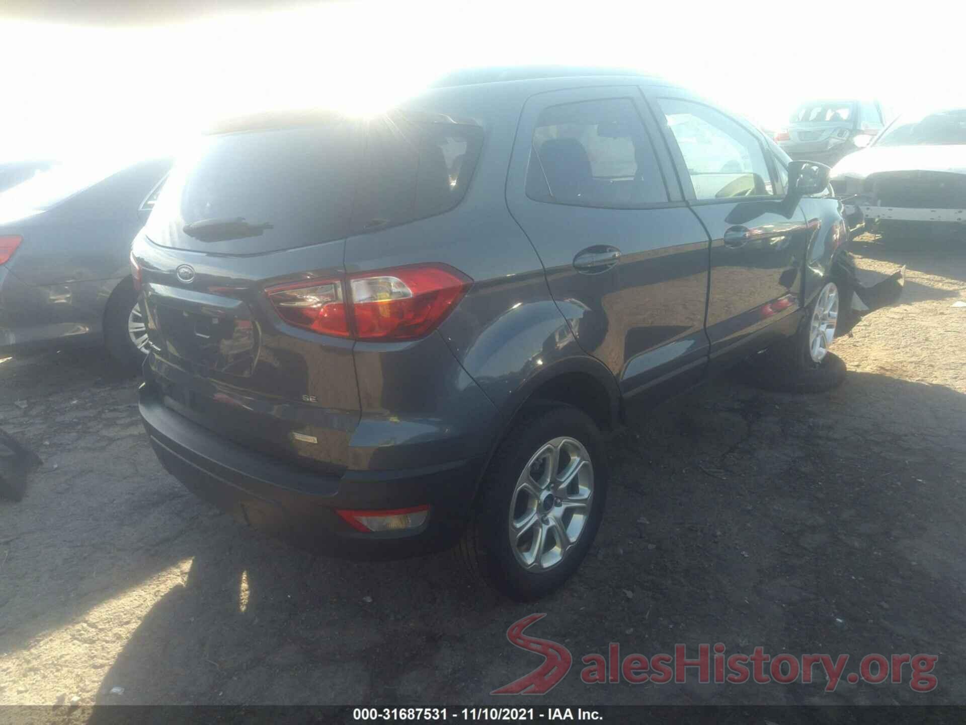 MAJ3P1TE3JC226626 2018 FORD ECOSPORT