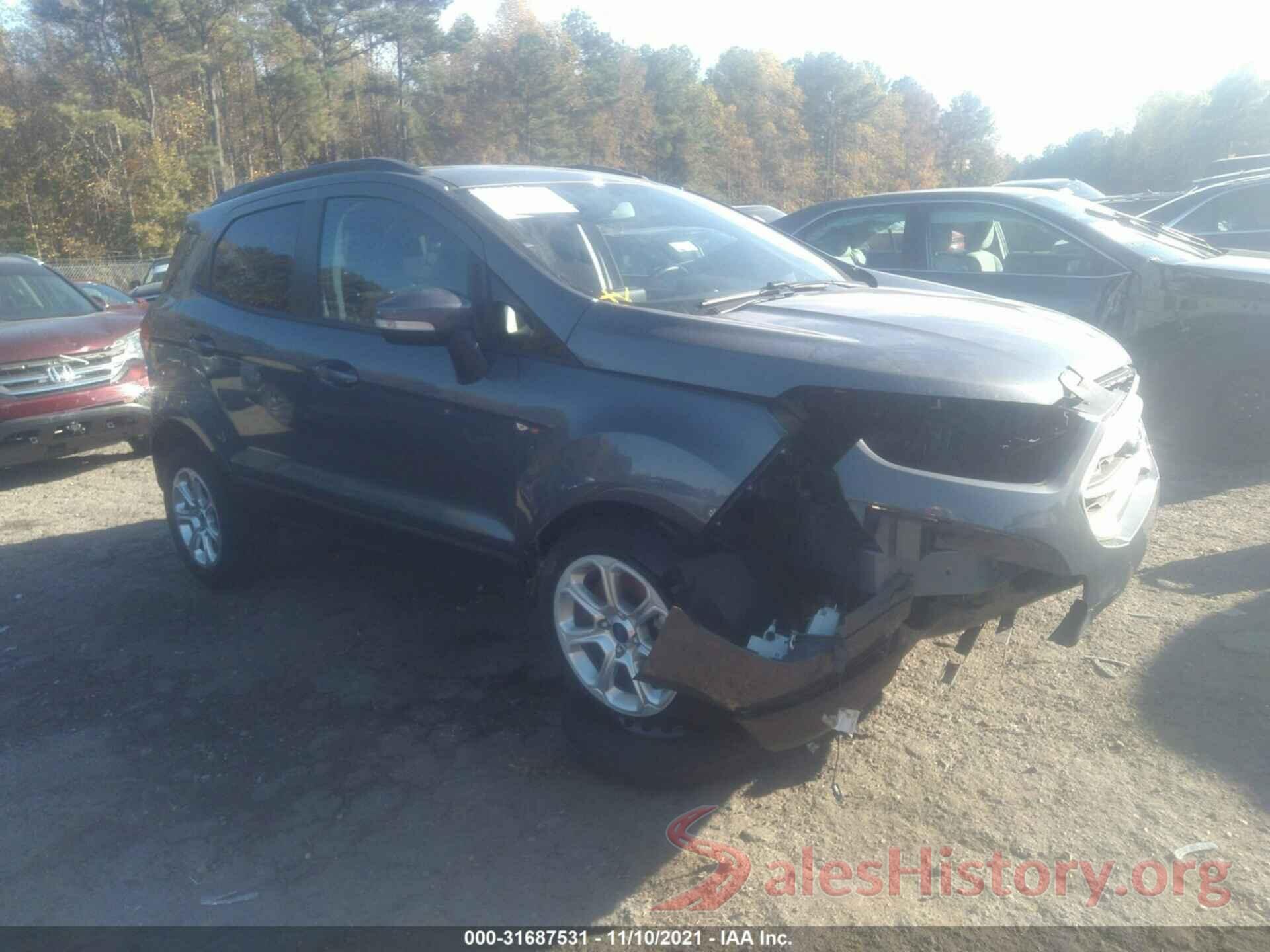 MAJ3P1TE3JC226626 2018 FORD ECOSPORT