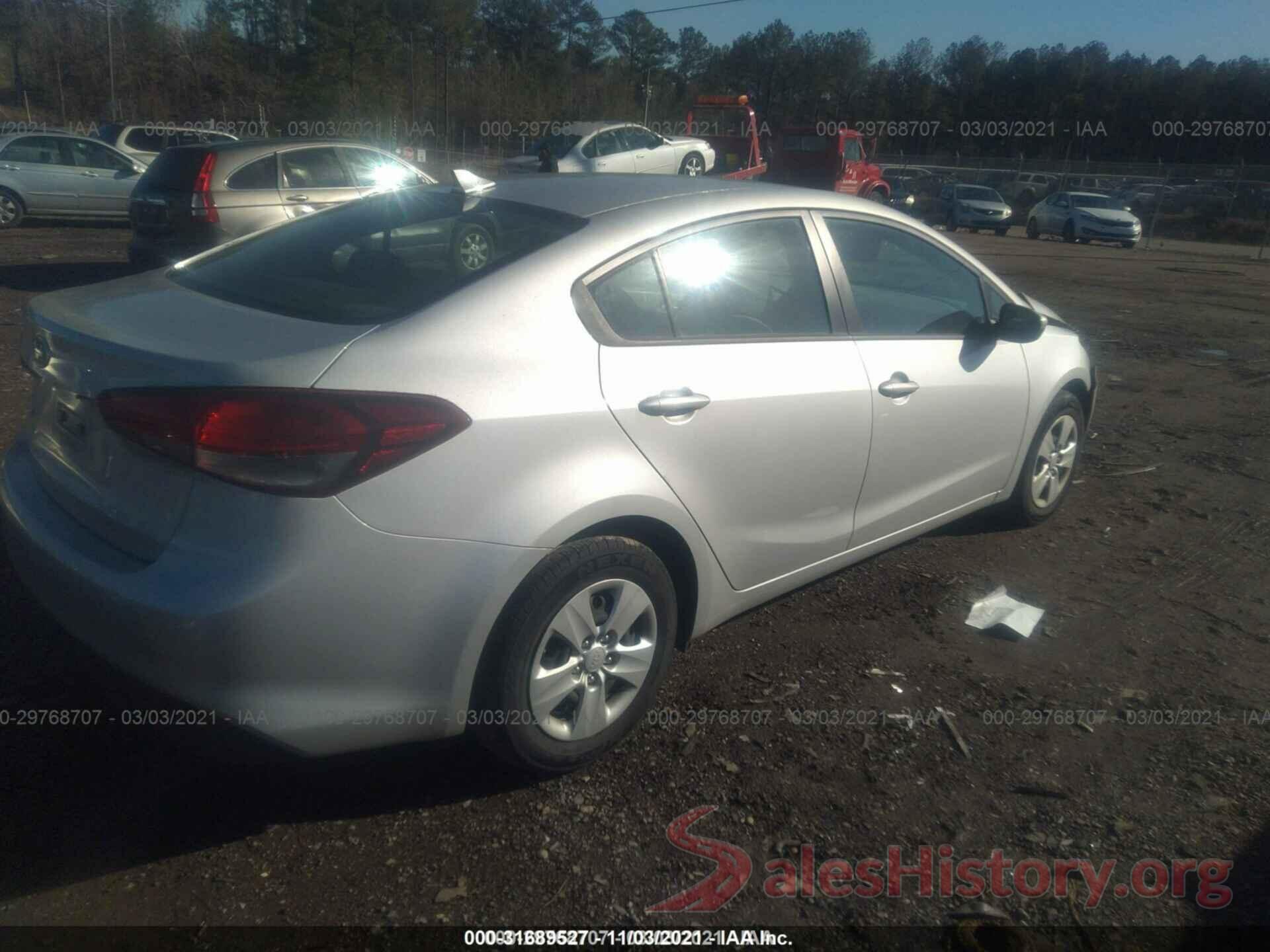 3KPFL4A74HE134596 2017 KIA FORTE