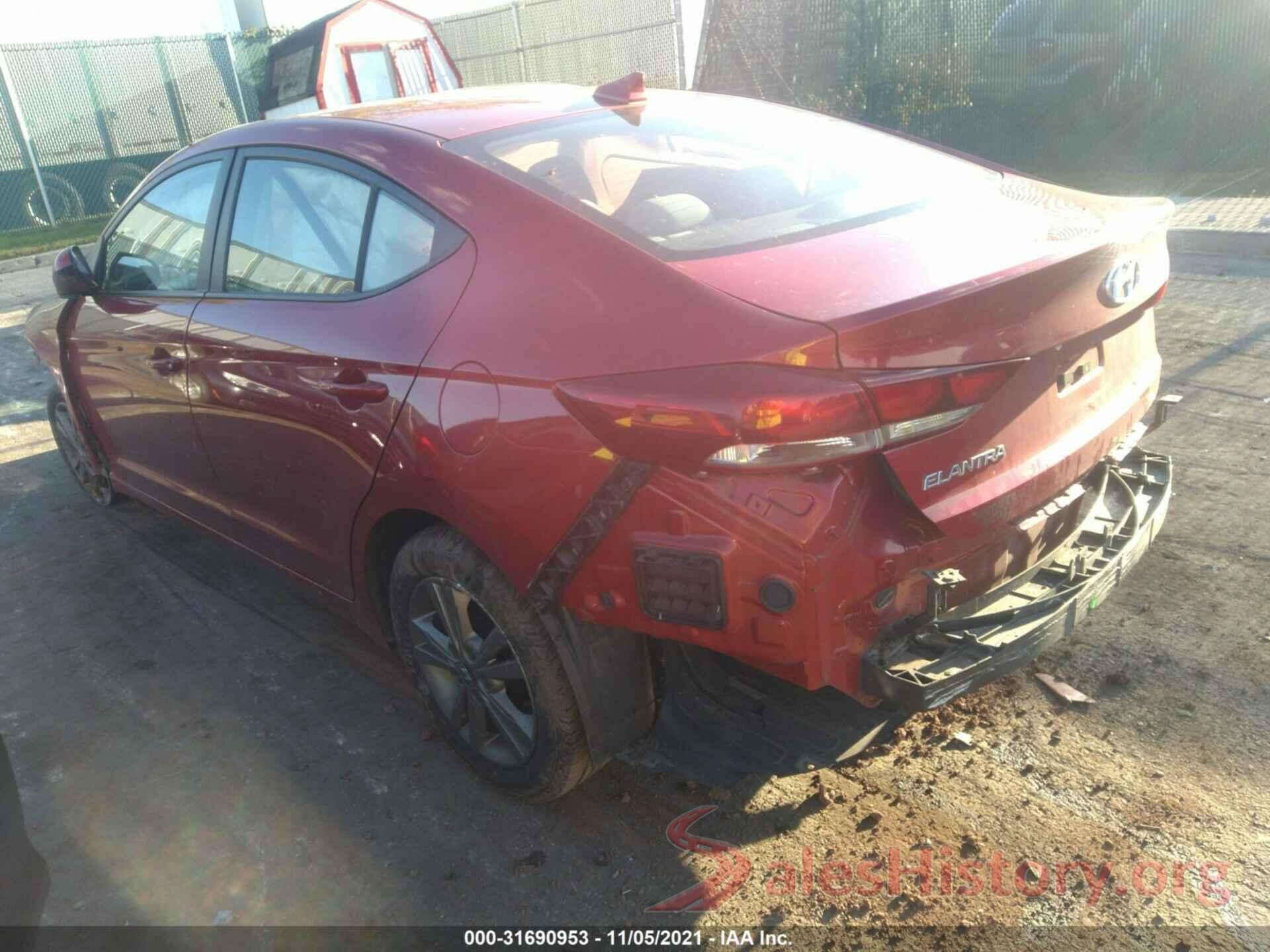 5NPD84LF9HH051271 2017 HYUNDAI ELANTRA