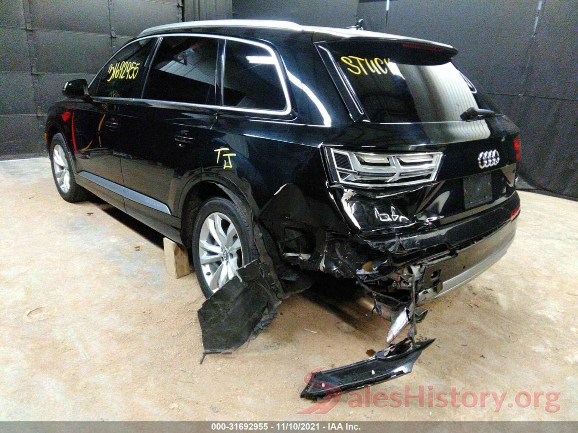 WA1LAAF7XJD037727 2018 AUDI Q7