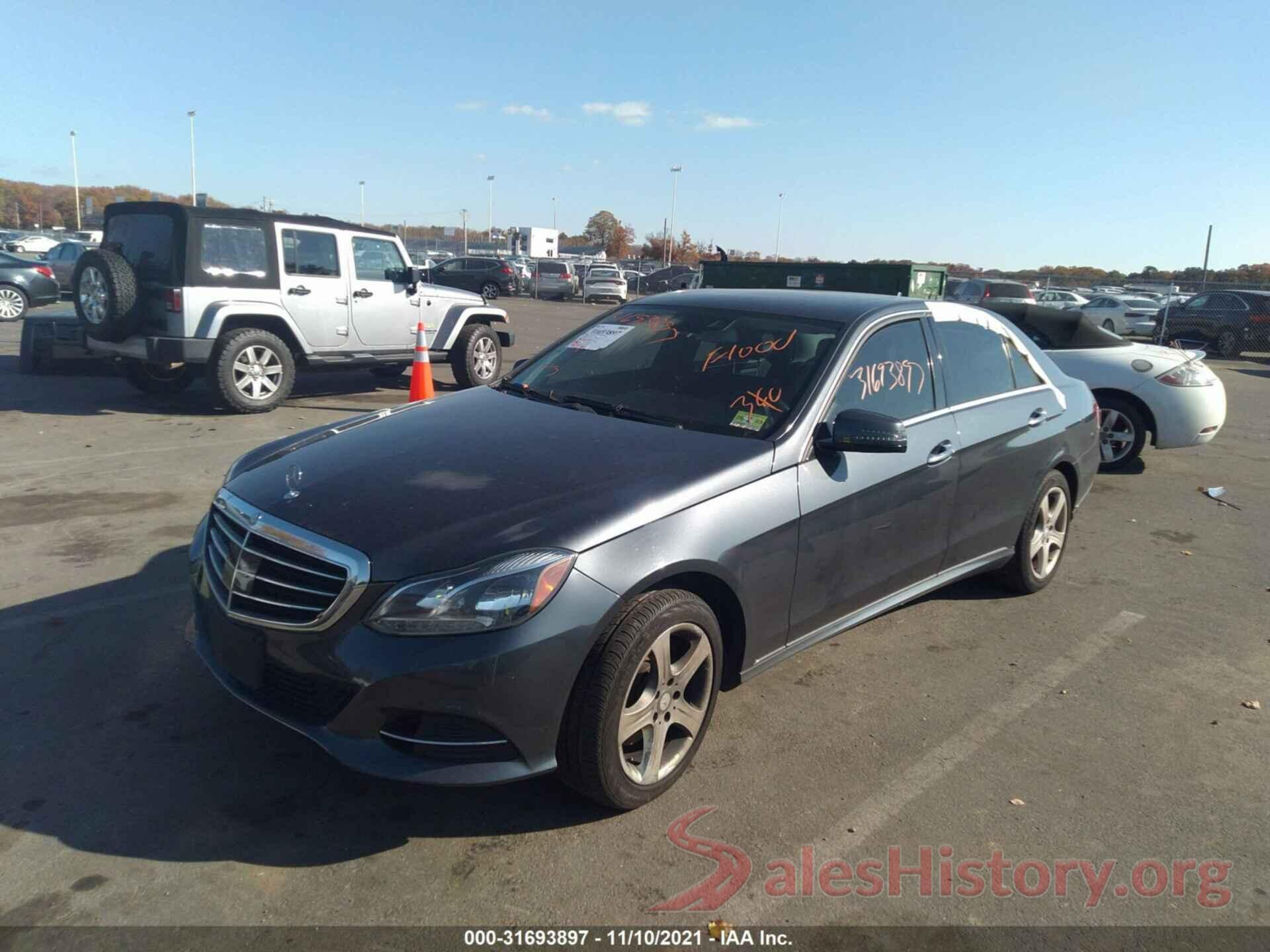 WDDHF8JB8EA874202 2014 MERCEDES-BENZ E-CLASS