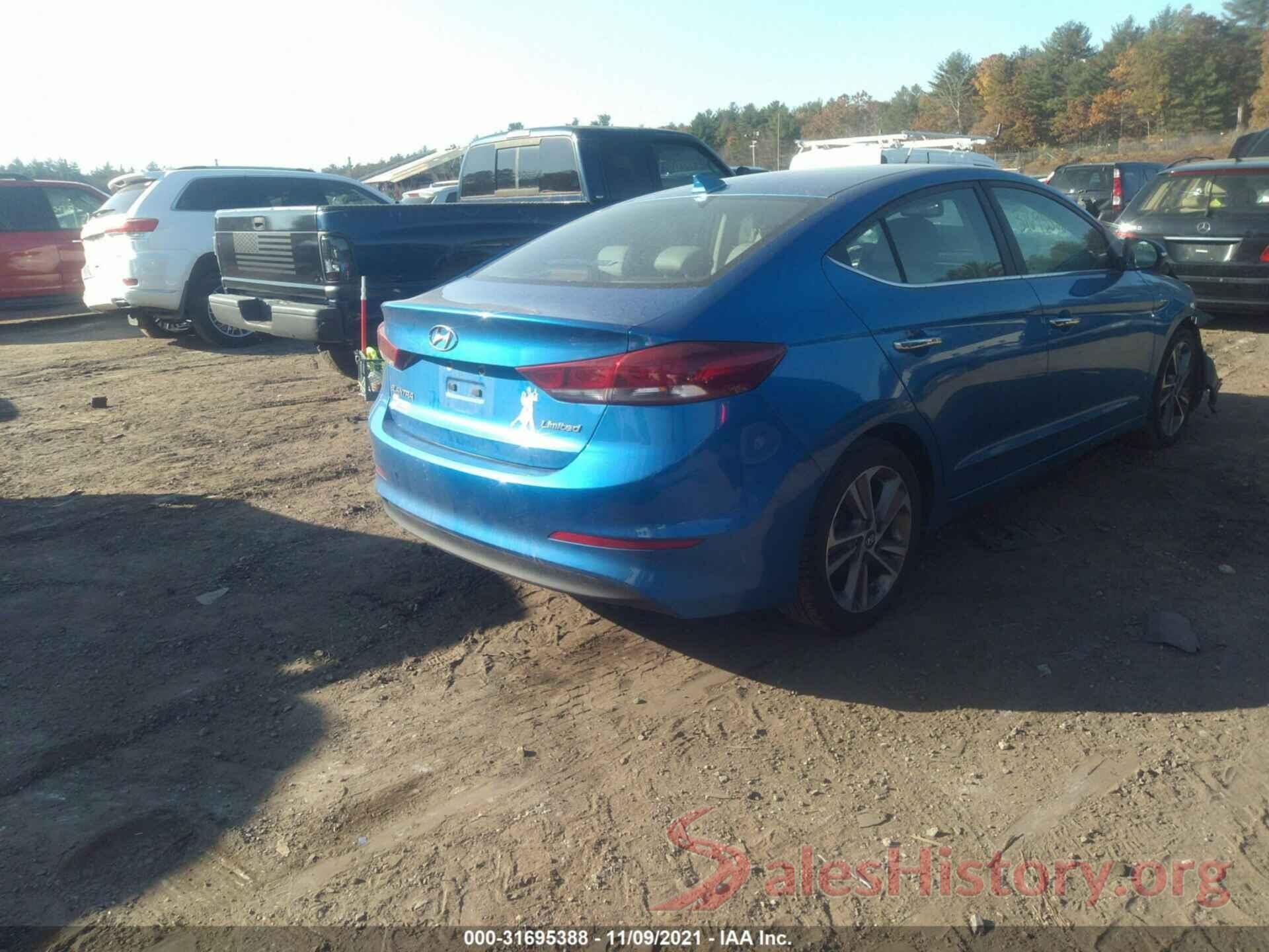 5NPD84LF0HH053958 2017 HYUNDAI ELANTRA