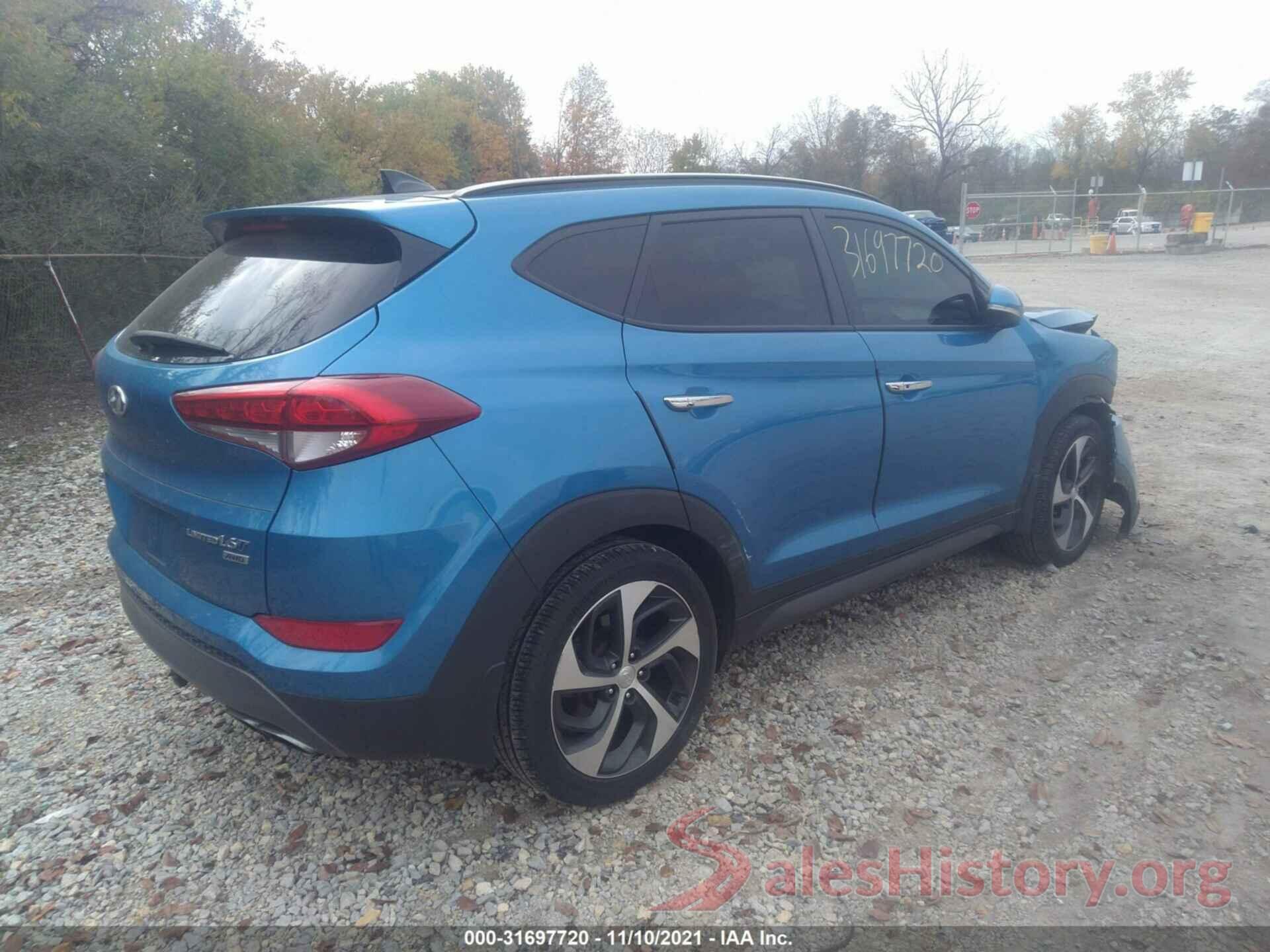 KM8J3CA28GU182929 2016 HYUNDAI TUCSON