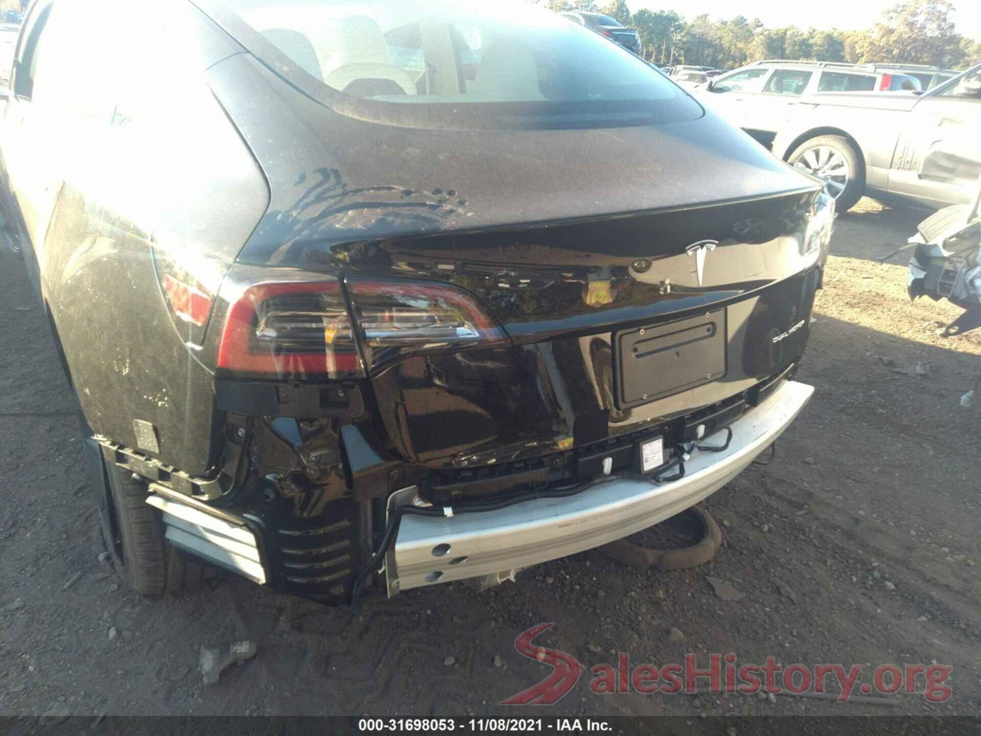 5YJ3E1EB6MF053002 2021 TESLA MODEL 3