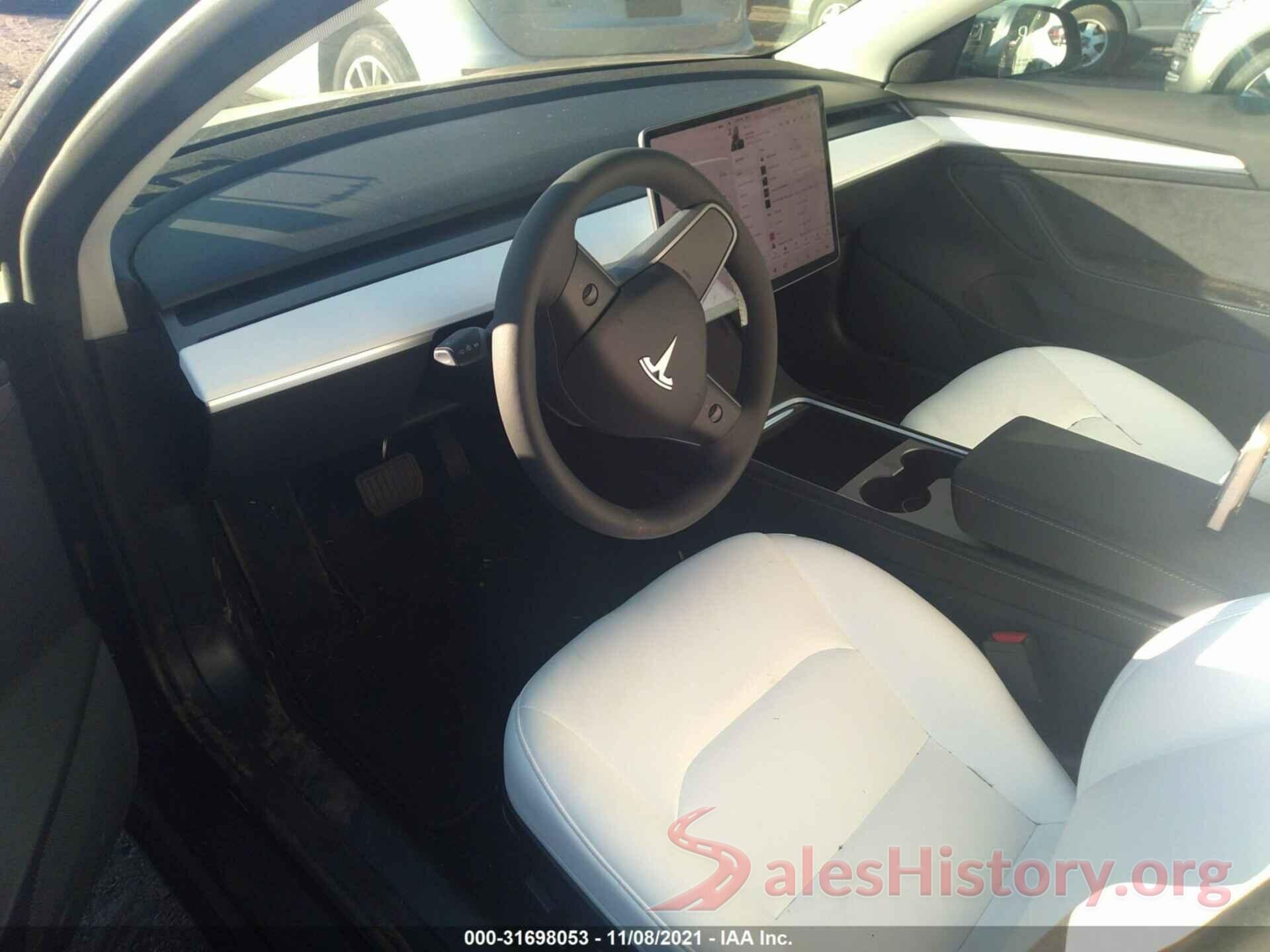 5YJ3E1EB6MF053002 2021 TESLA MODEL 3