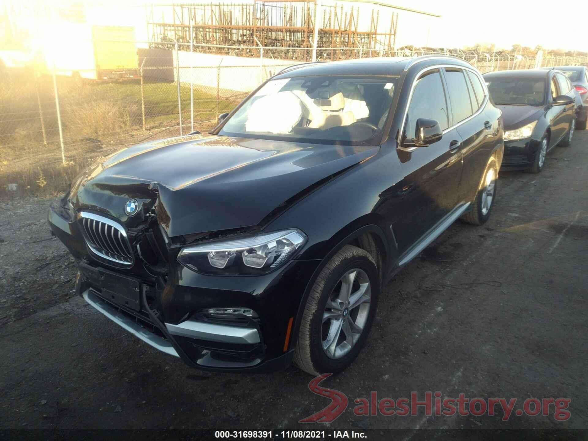 5UXTR9C59KLD91005 2019 BMW X3