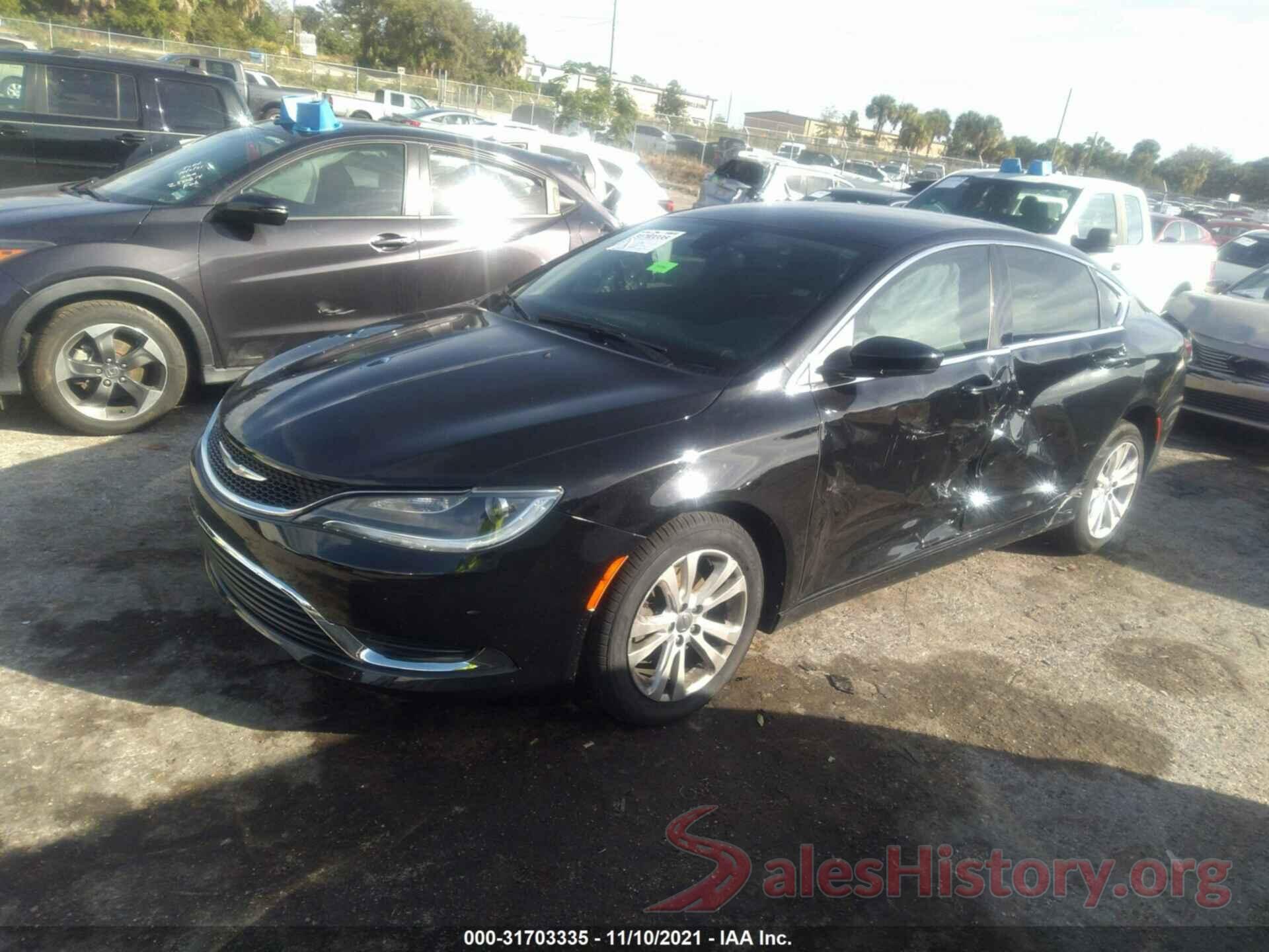 1C3CCCAB0GN156952 2016 CHRYSLER 200