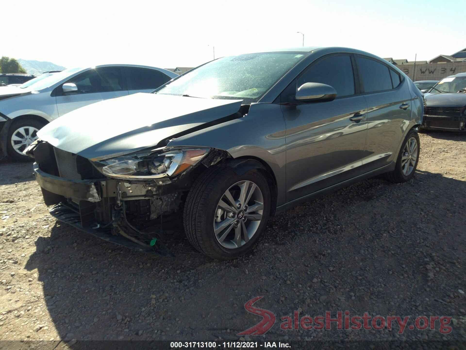 KMHD84LF5JU518841 2018 HYUNDAI ELANTRA