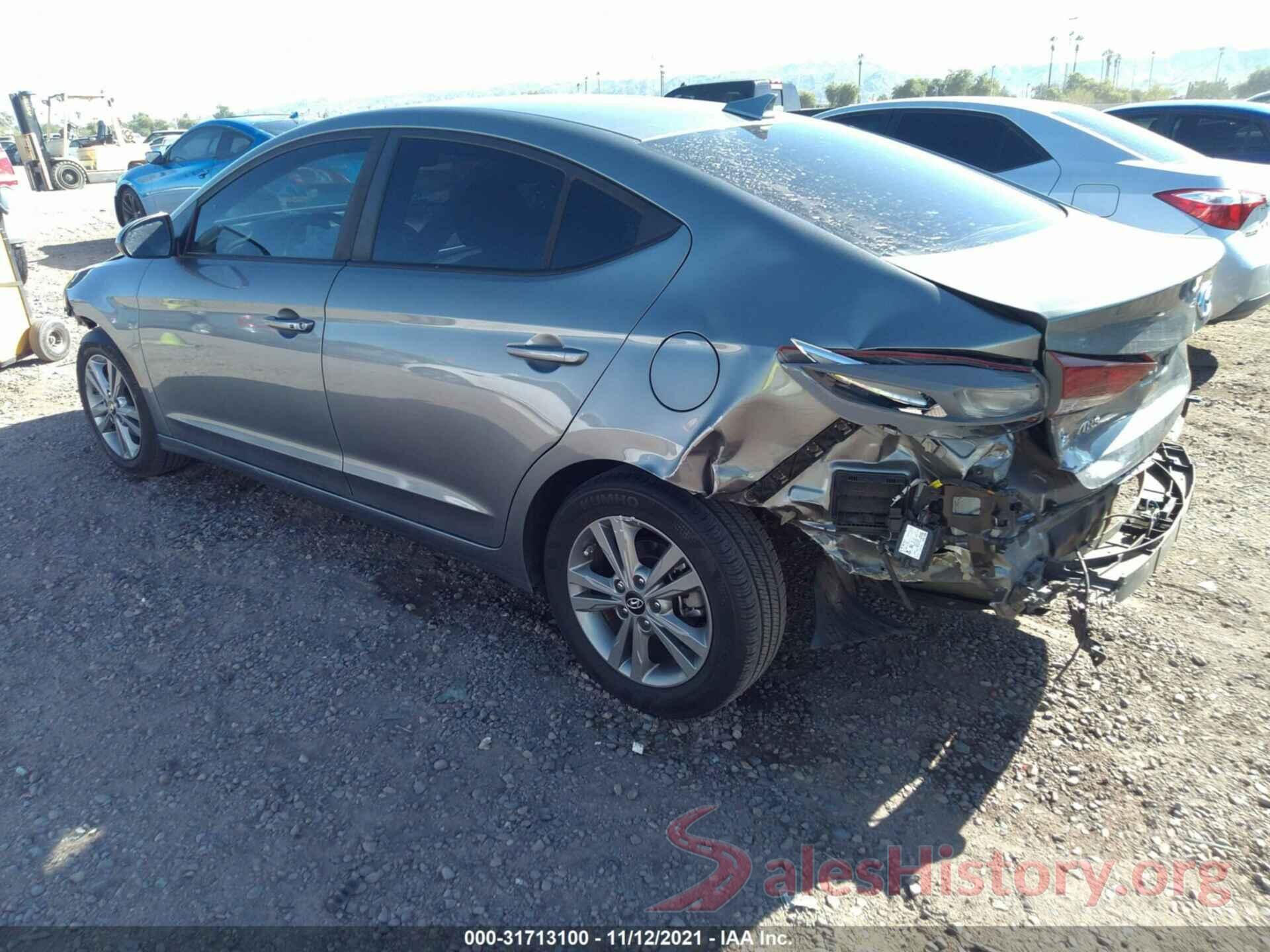 KMHD84LF5JU518841 2018 HYUNDAI ELANTRA