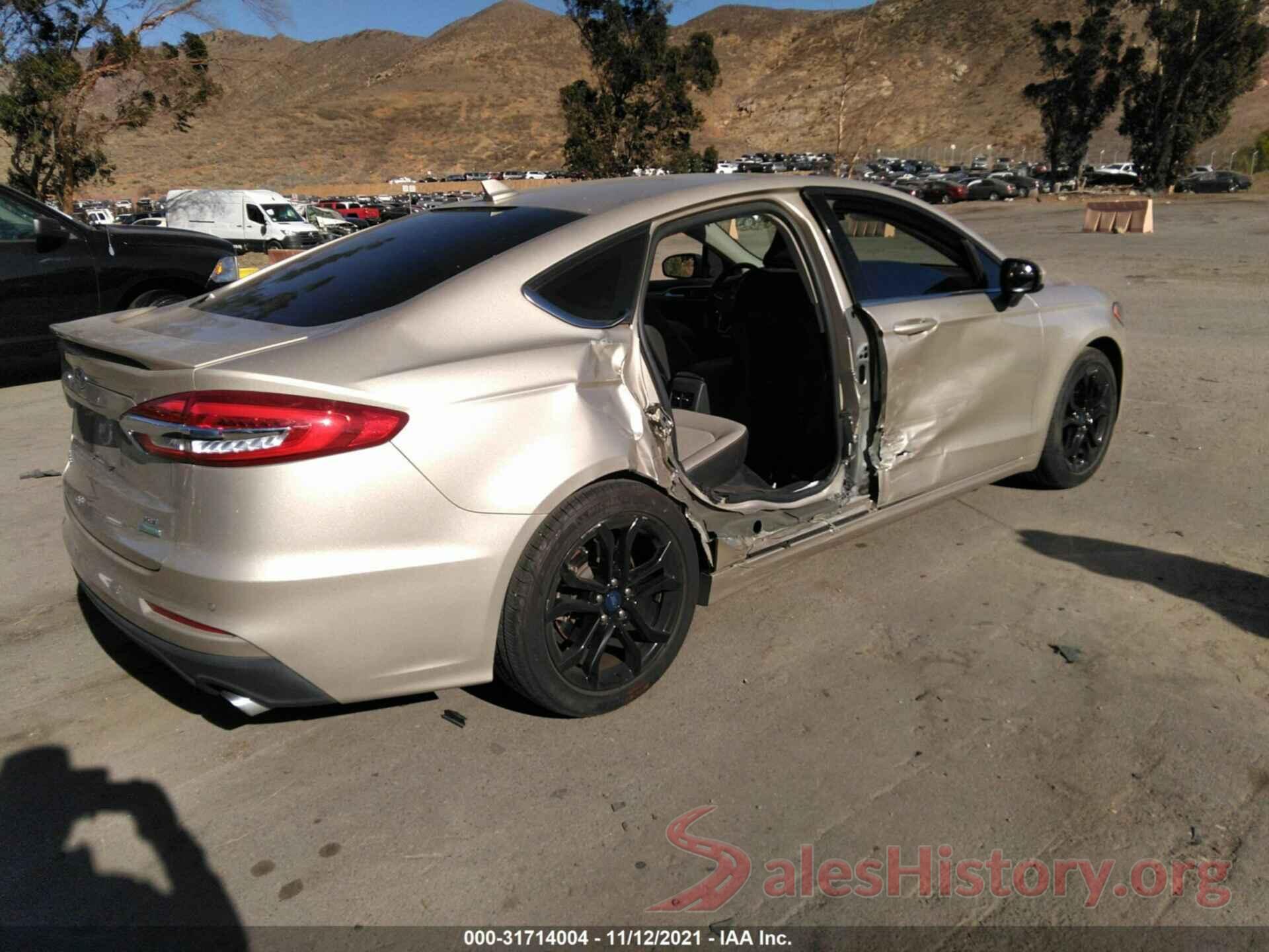 3FA6P0HD7KR115202 2019 FORD FUSION