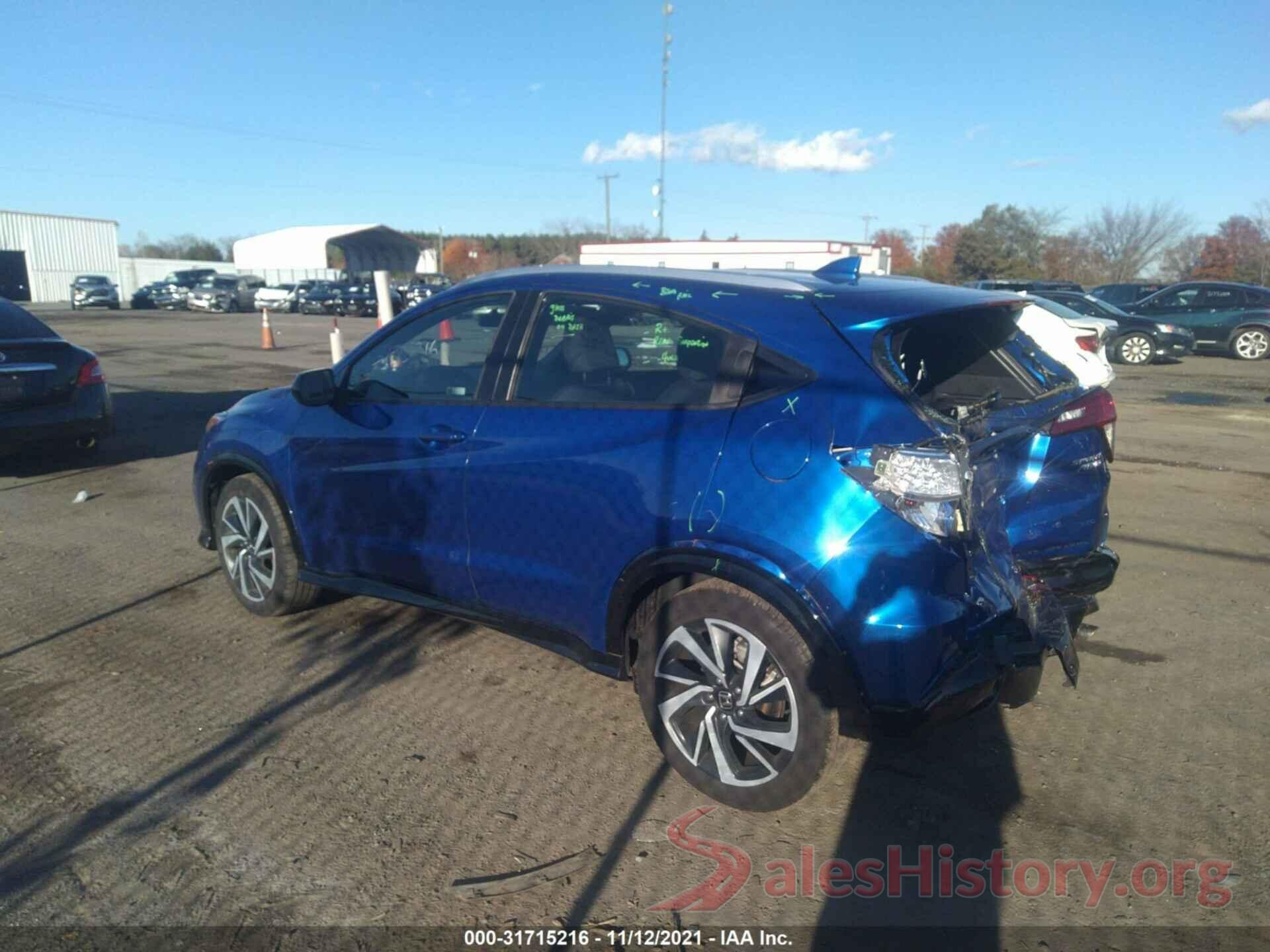 3CZRU6H14KG704772 2019 HONDA HR-V