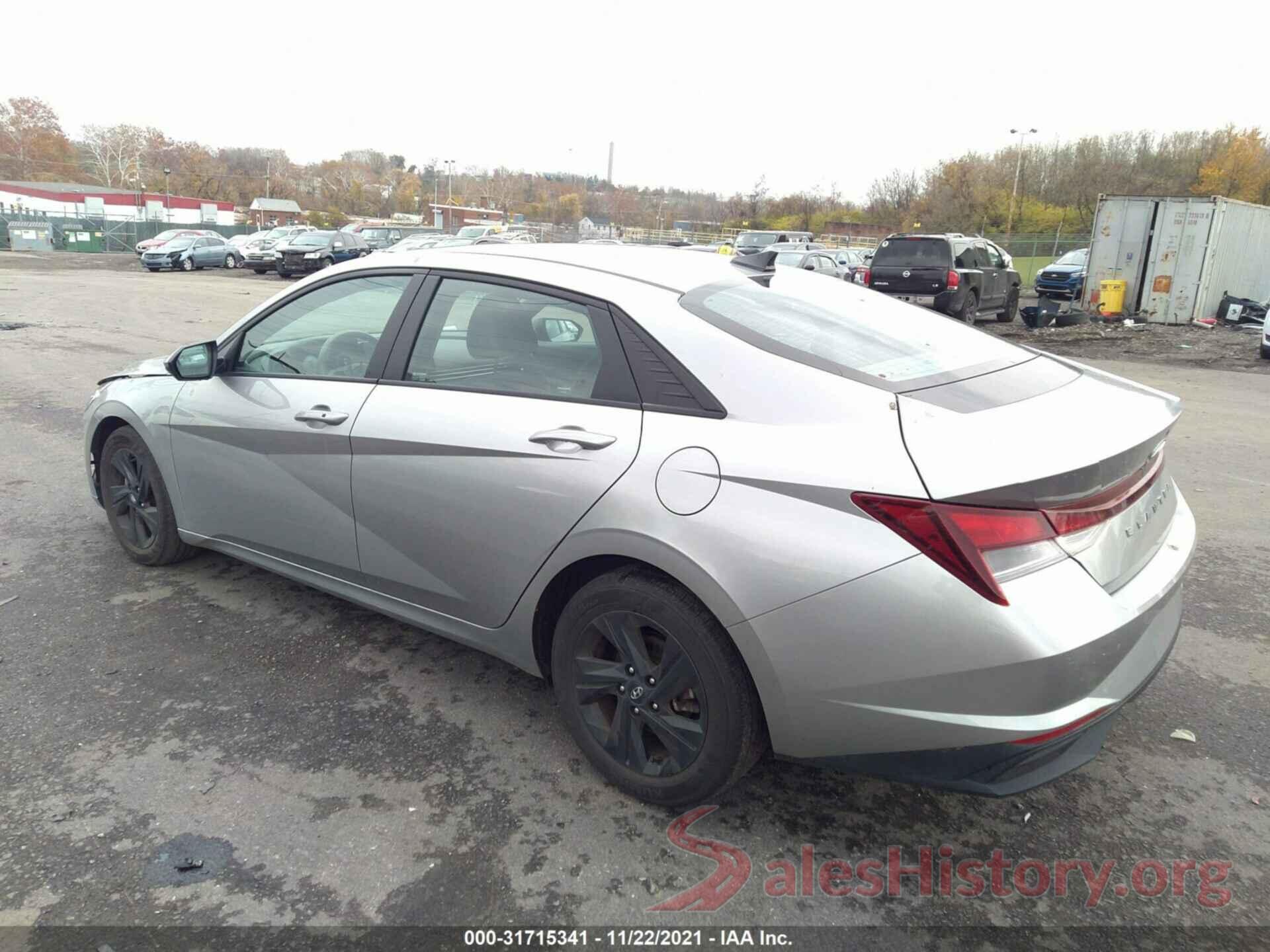 5NPLS4AG0MH004911 2021 HYUNDAI ELANTRA