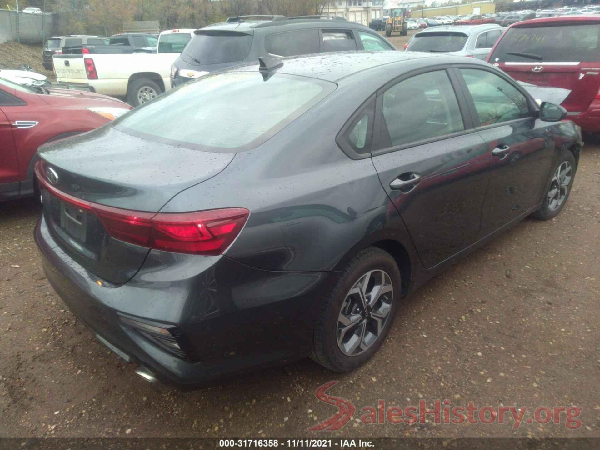 3KPF24AD1KE075958 2019 KIA FORTE