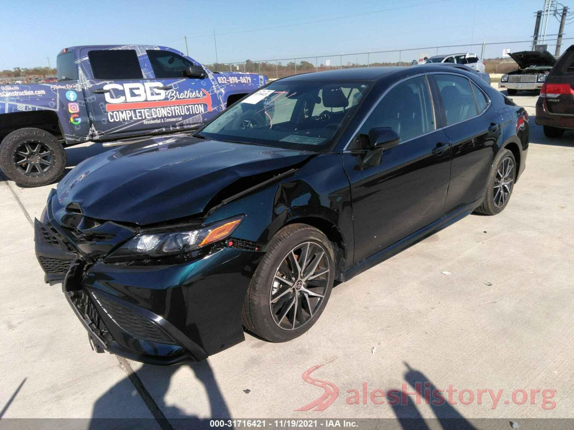 4T1G11AK7MU564689 2021 TOYOTA CAMRY