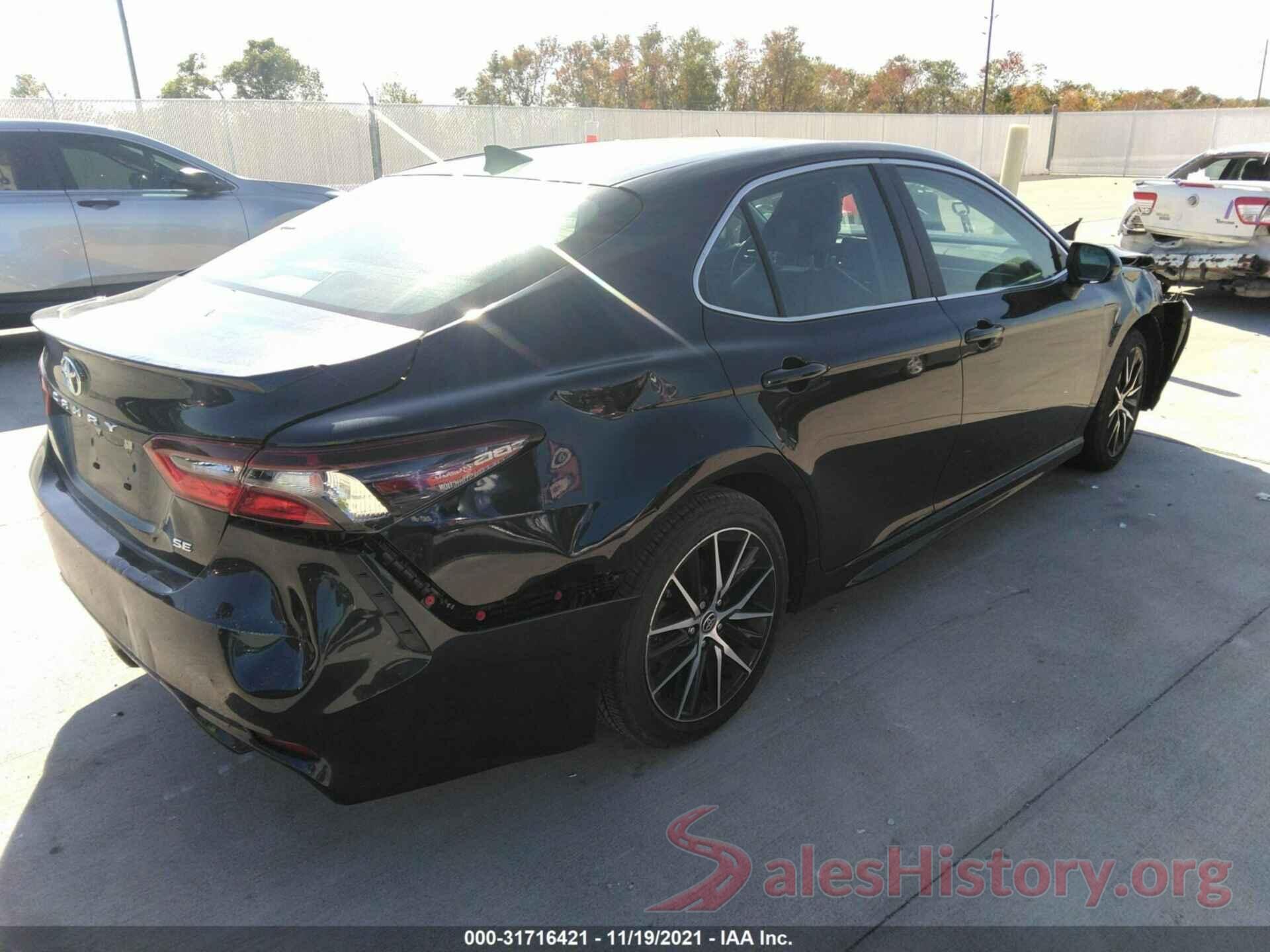 4T1G11AK7MU564689 2021 TOYOTA CAMRY