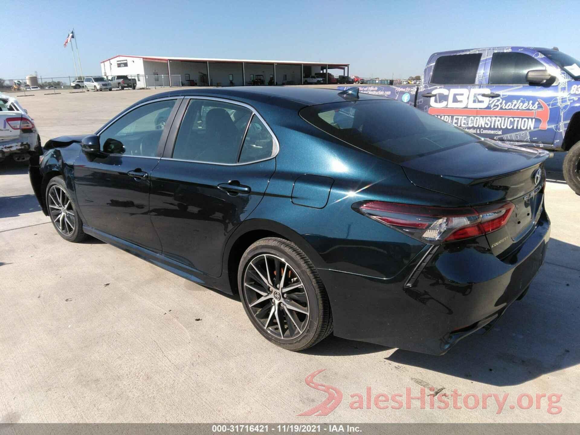 4T1G11AK7MU564689 2021 TOYOTA CAMRY