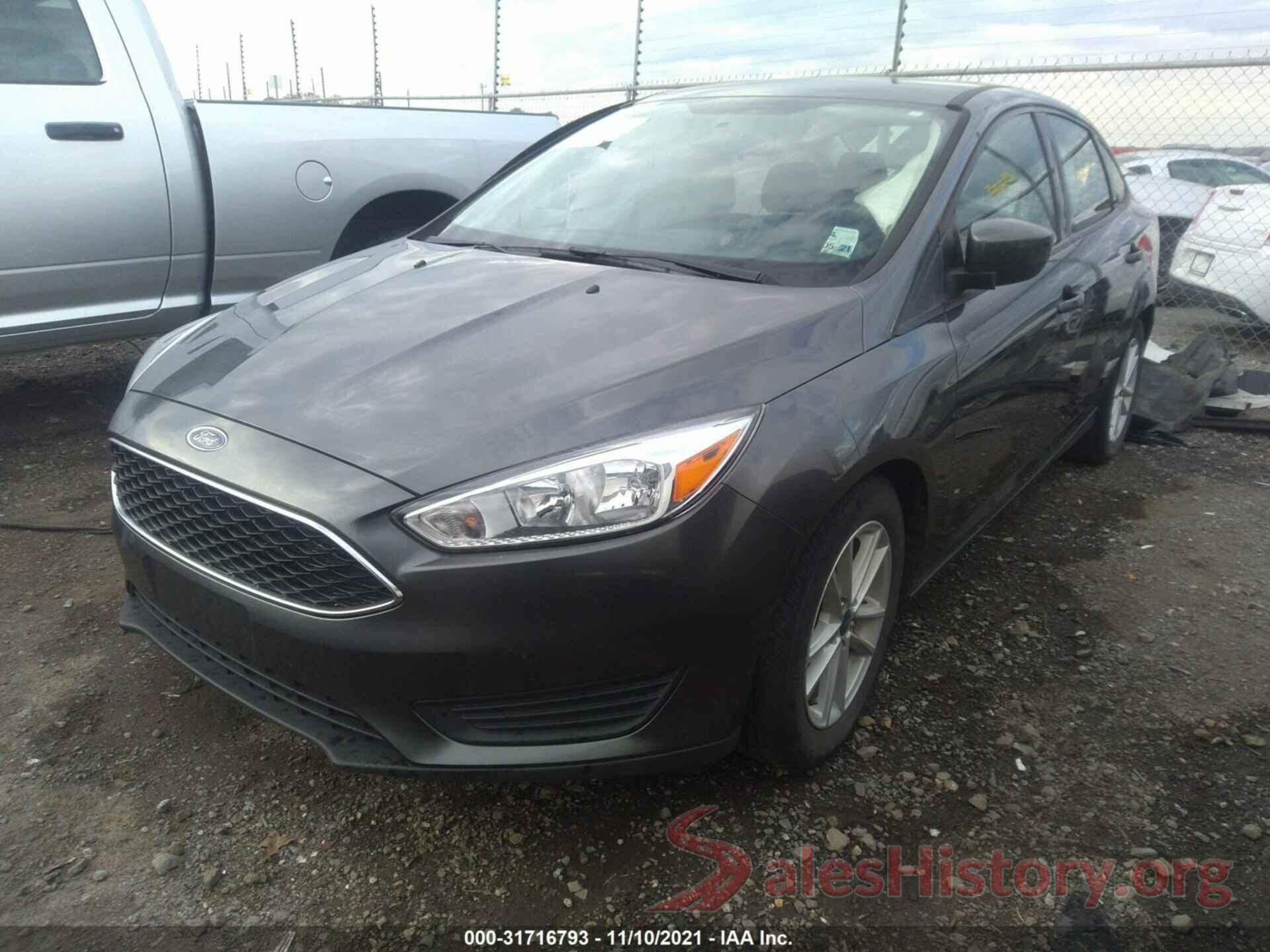 1FADP3F24JL265582 2018 FORD FOCUS