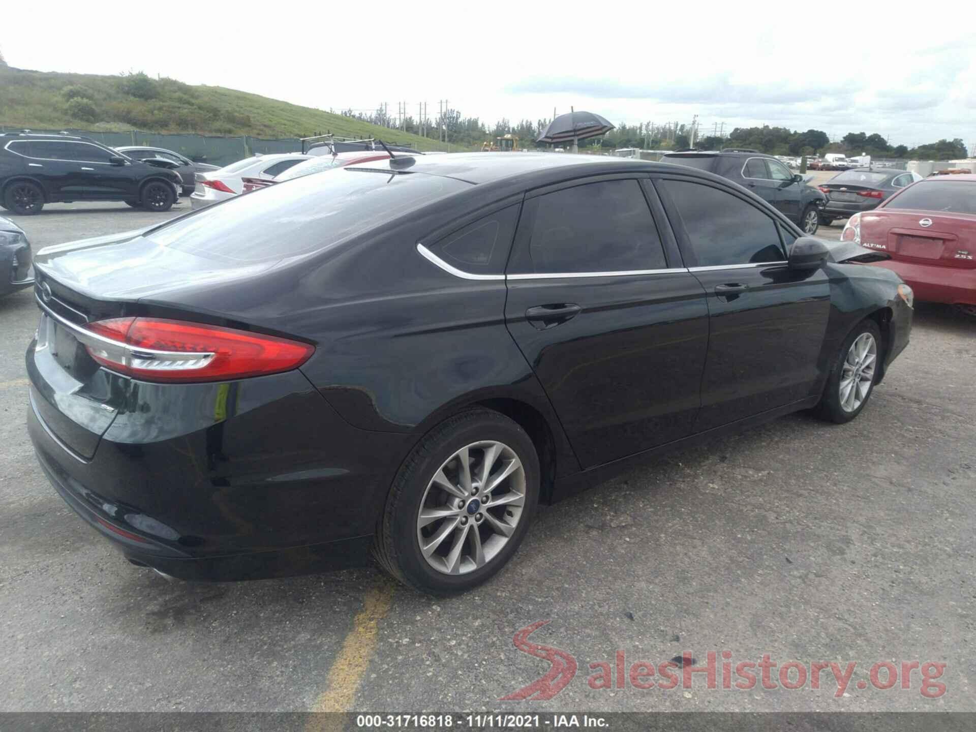 3FA6P0H72HR206039 2017 FORD FUSION