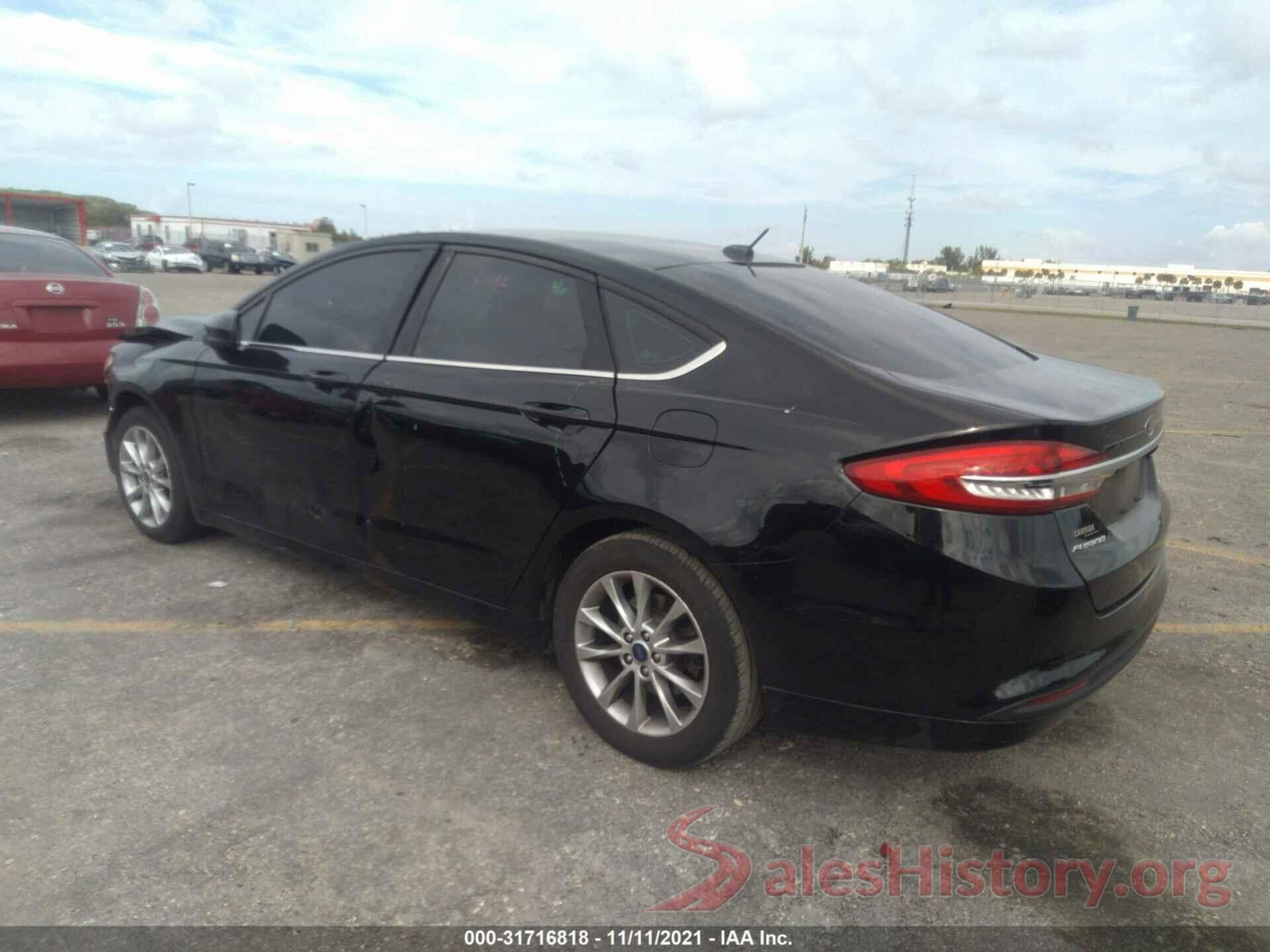 3FA6P0H72HR206039 2017 FORD FUSION