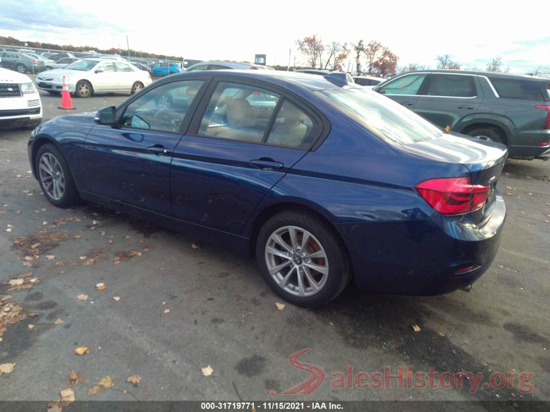 WBA8E5G5XJNU48167 2018 BMW 3 SERIES