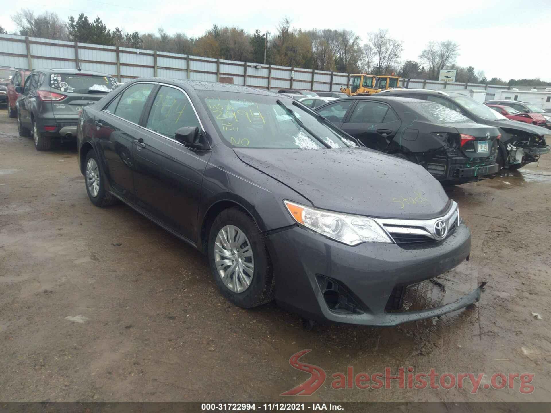 4T4BF1FKXDR303390 2013 TOYOTA CAMRY