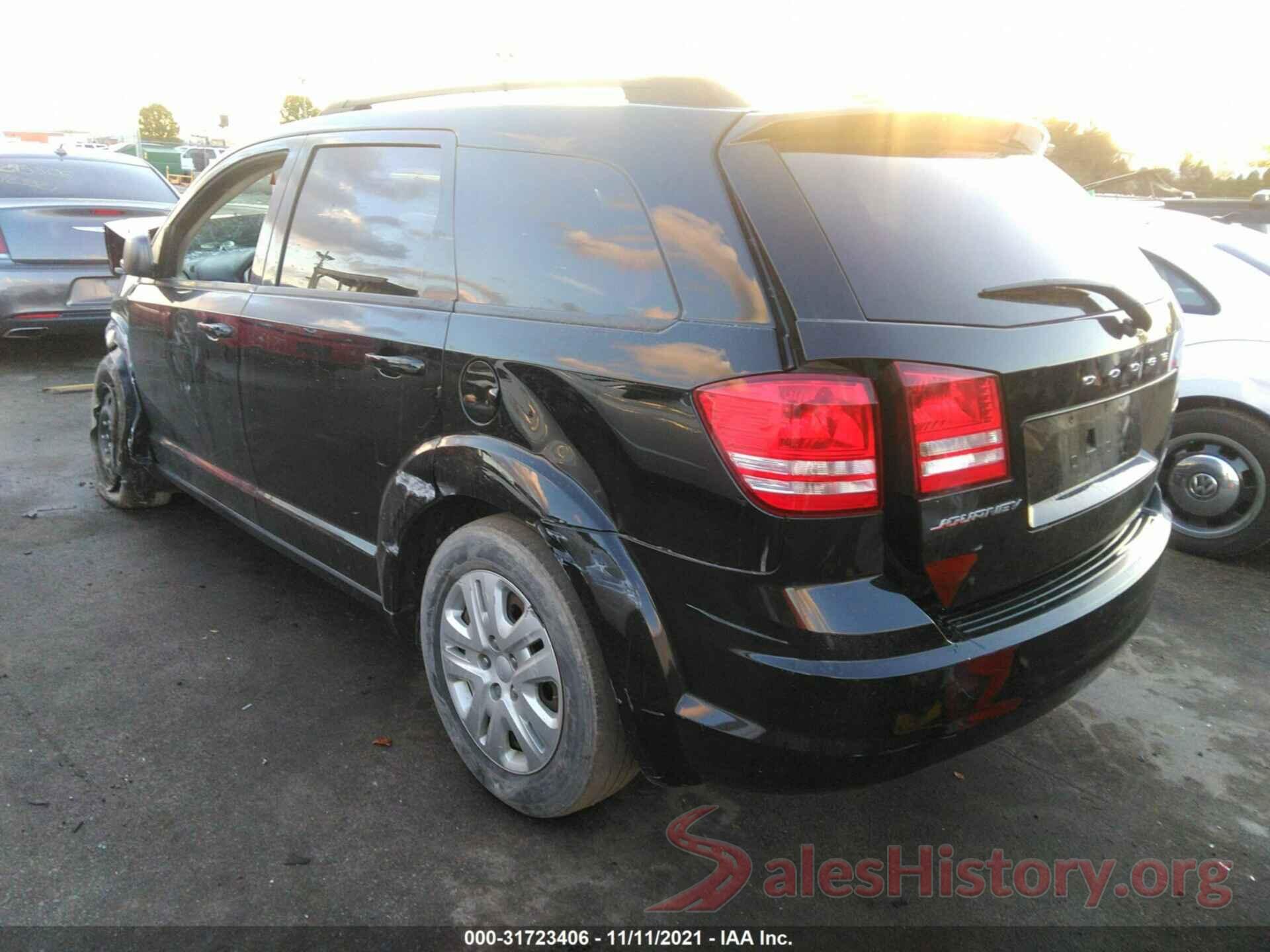 3C4PDCAB0HT545683 2017 DODGE JOURNEY