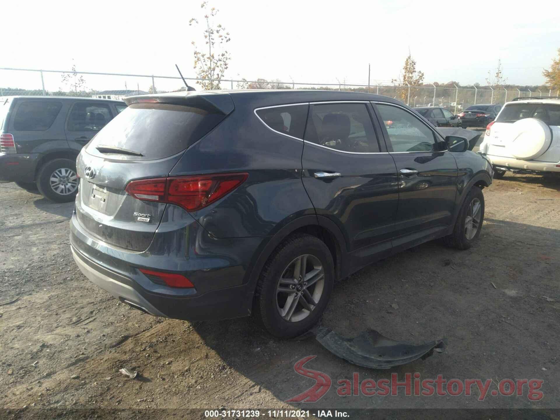 5NMZTDLB8JH108094 2018 HYUNDAI SANTA FE SPORT