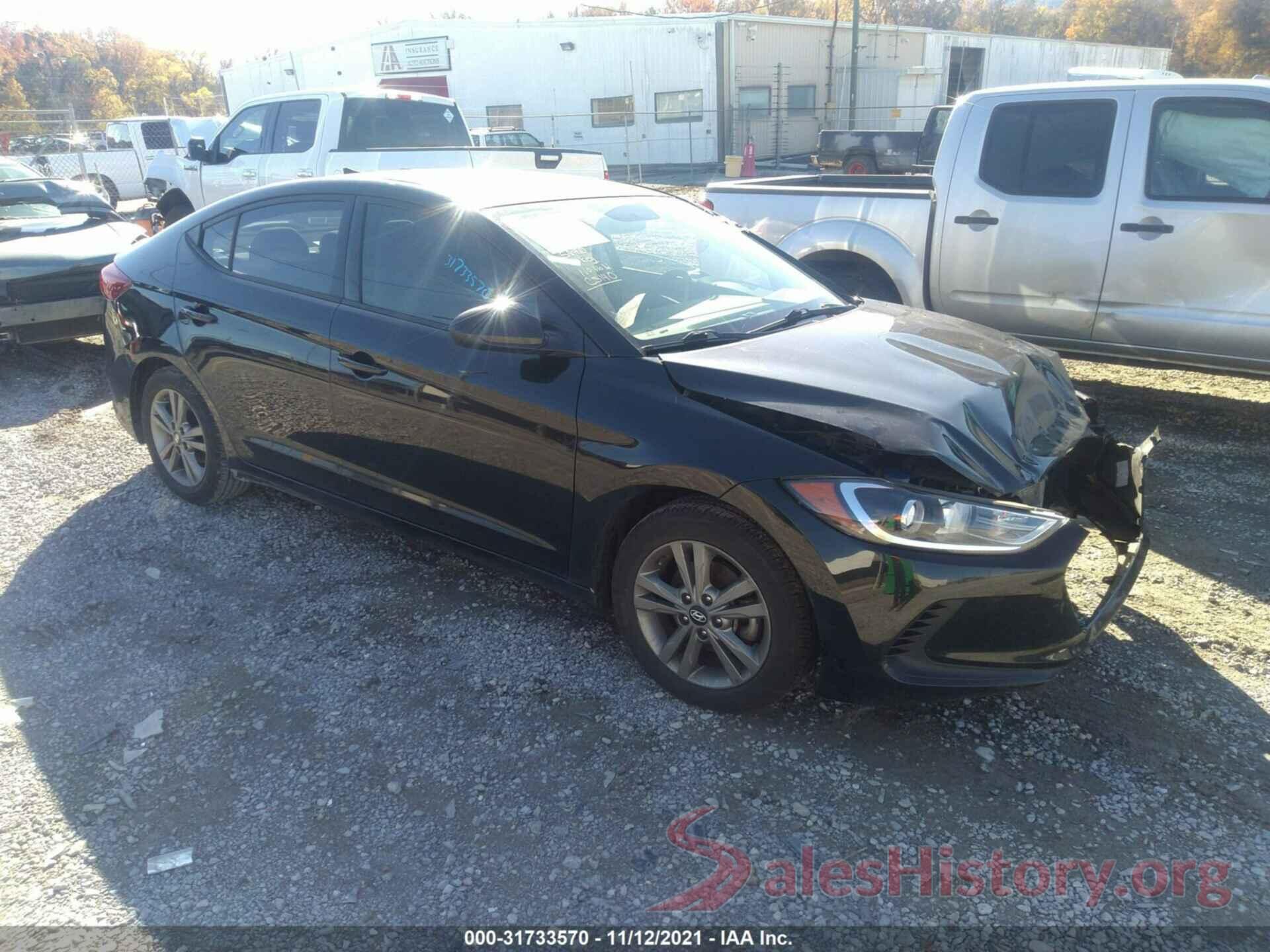 5NPD84LF2JH315890 2018 HYUNDAI ELANTRA