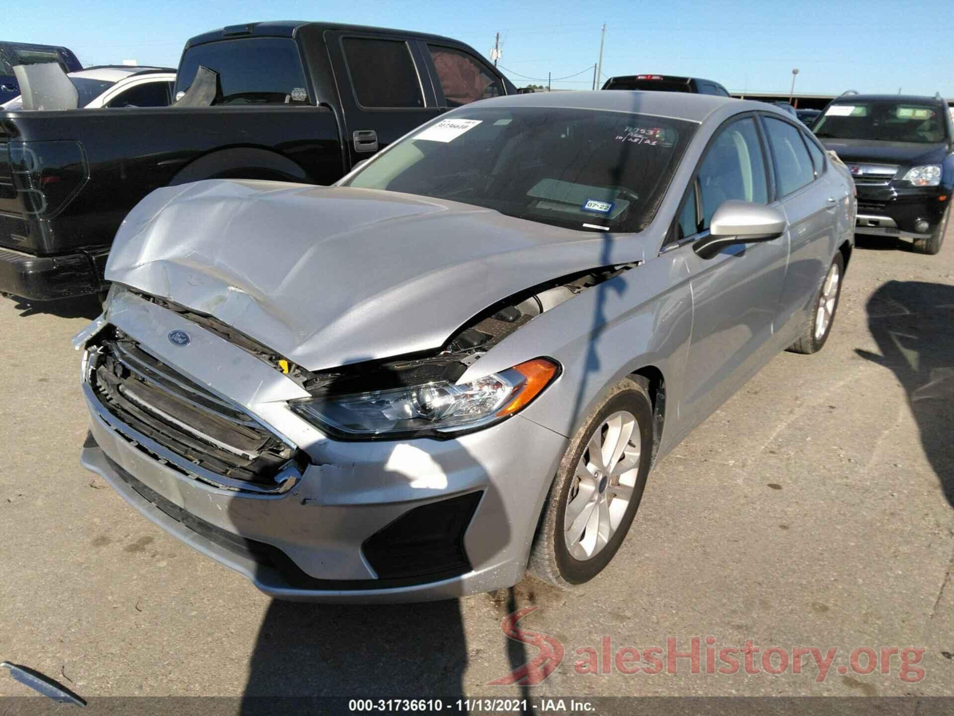 3FA6P0H7XKR265850 2019 FORD FUSION