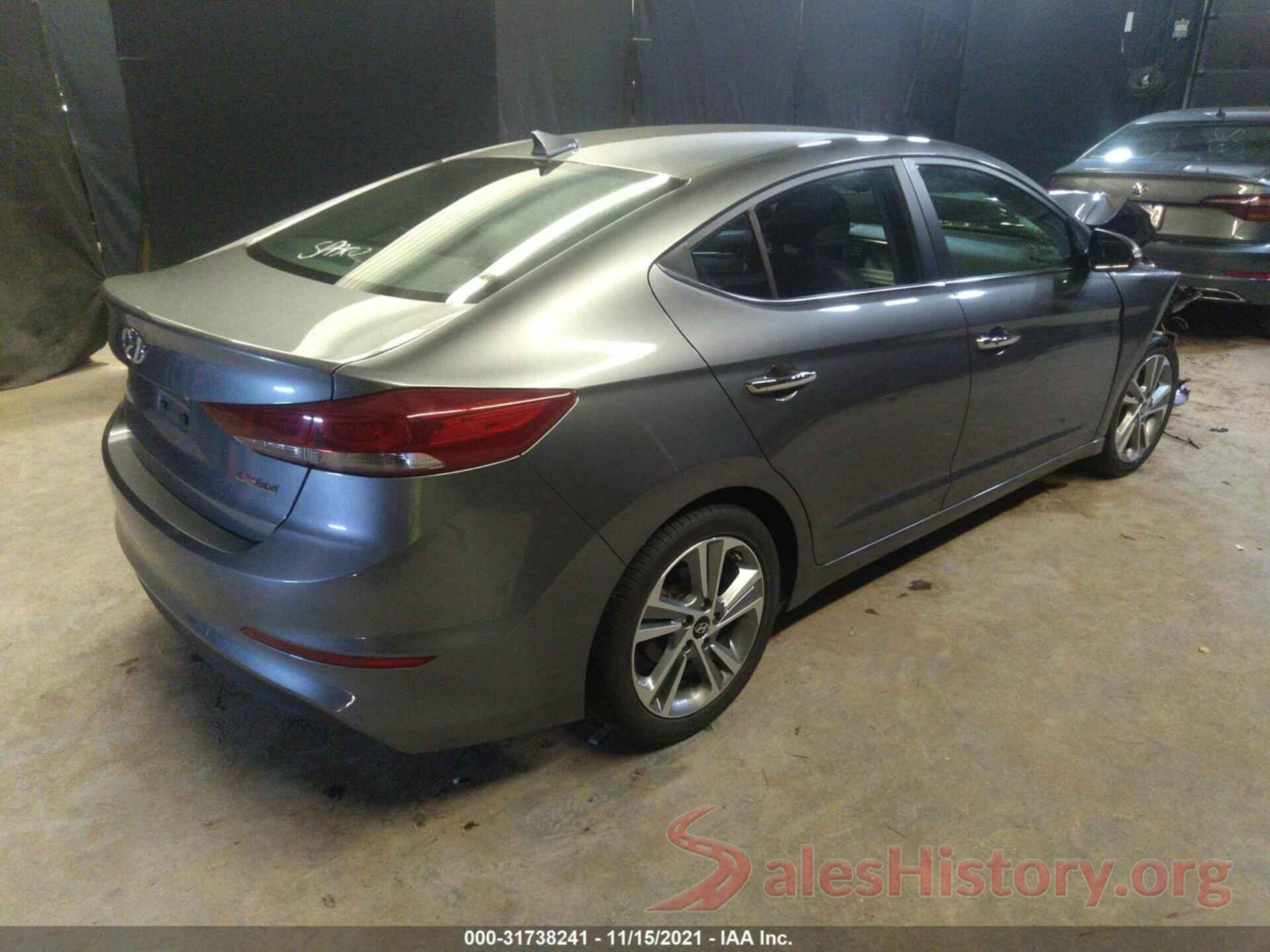 KMHD84LF1HU356992 2017 HYUNDAI ELANTRA