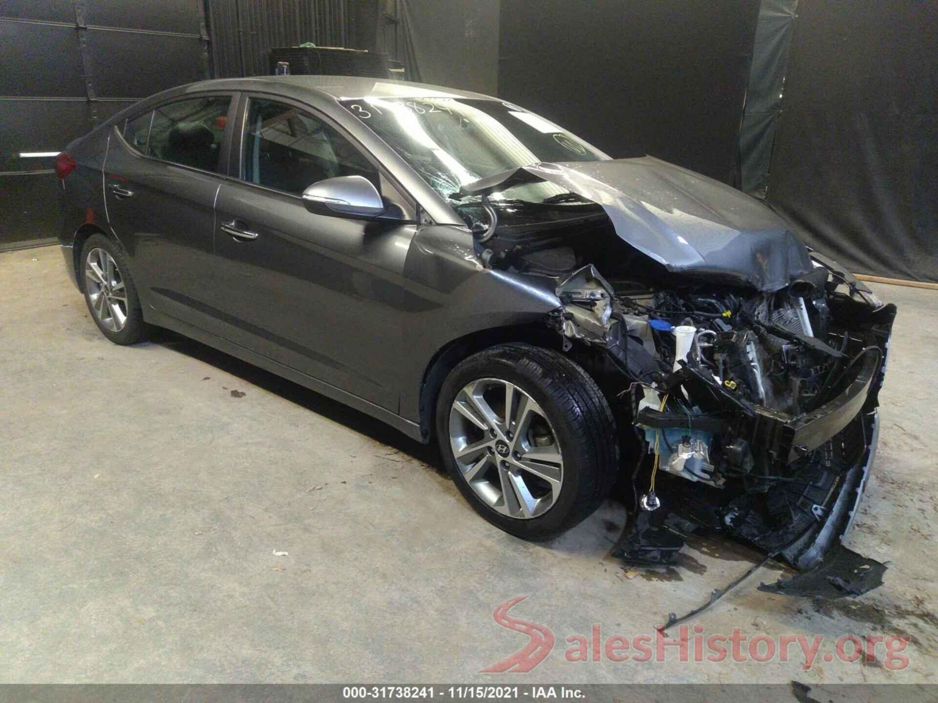 KMHD84LF1HU356992 2017 HYUNDAI ELANTRA