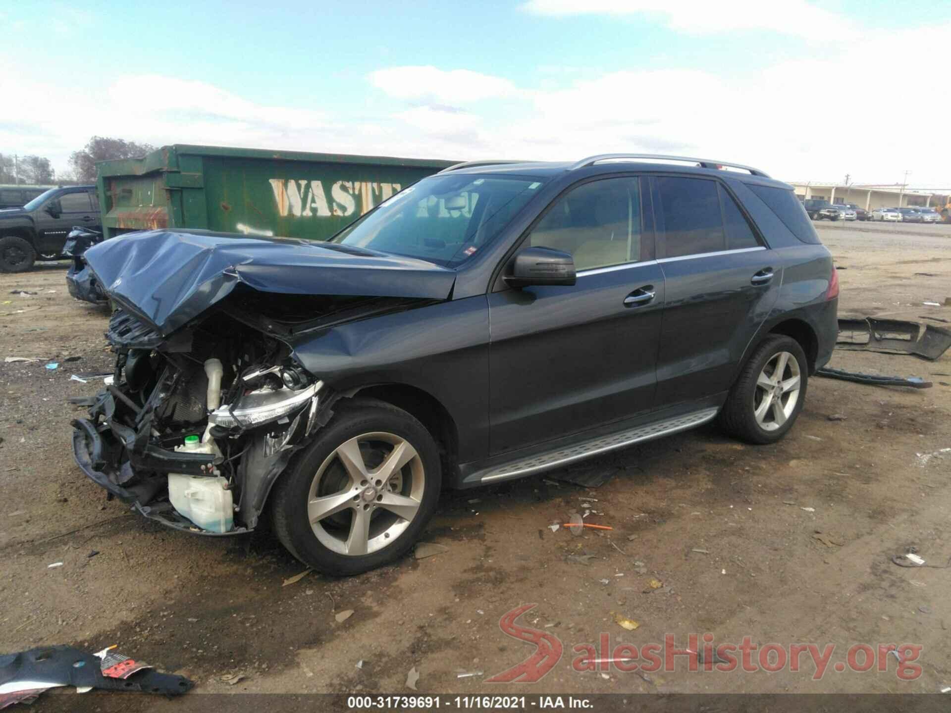 4JGDA5JB7GA686808 2016 MERCEDES-BENZ GLE