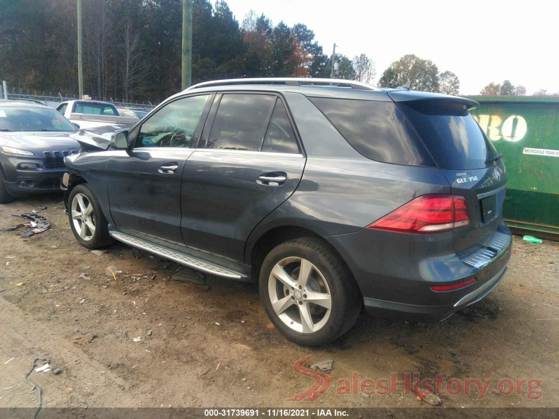 4JGDA5JB7GA686808 2016 MERCEDES-BENZ GLE