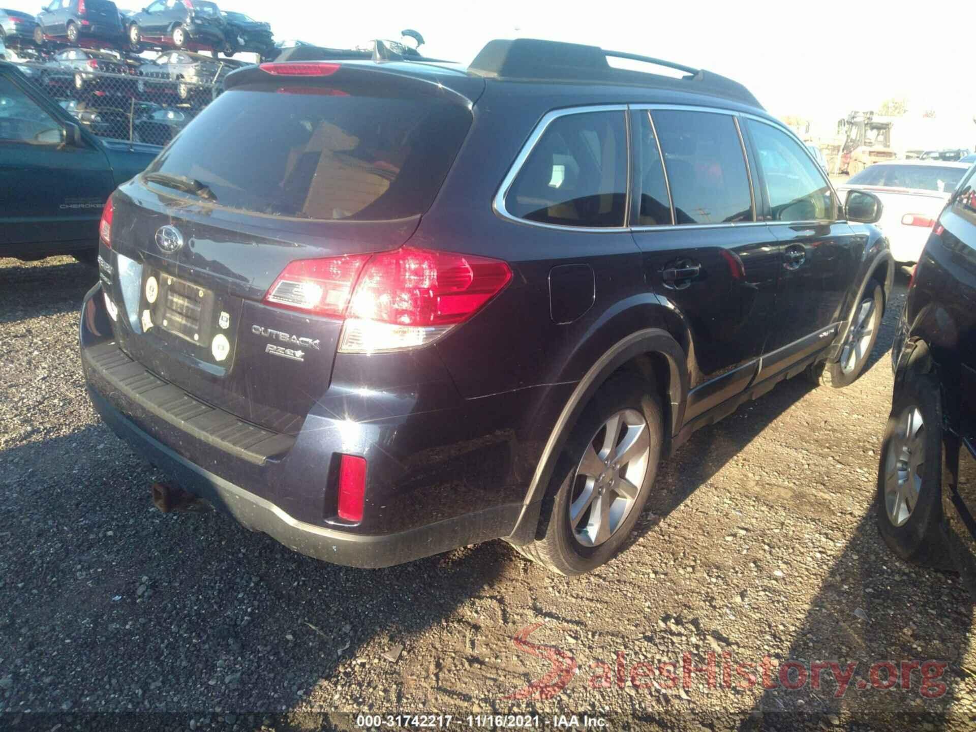 4S4BRBLC8E3233657 2014 SUBARU OUTBACK