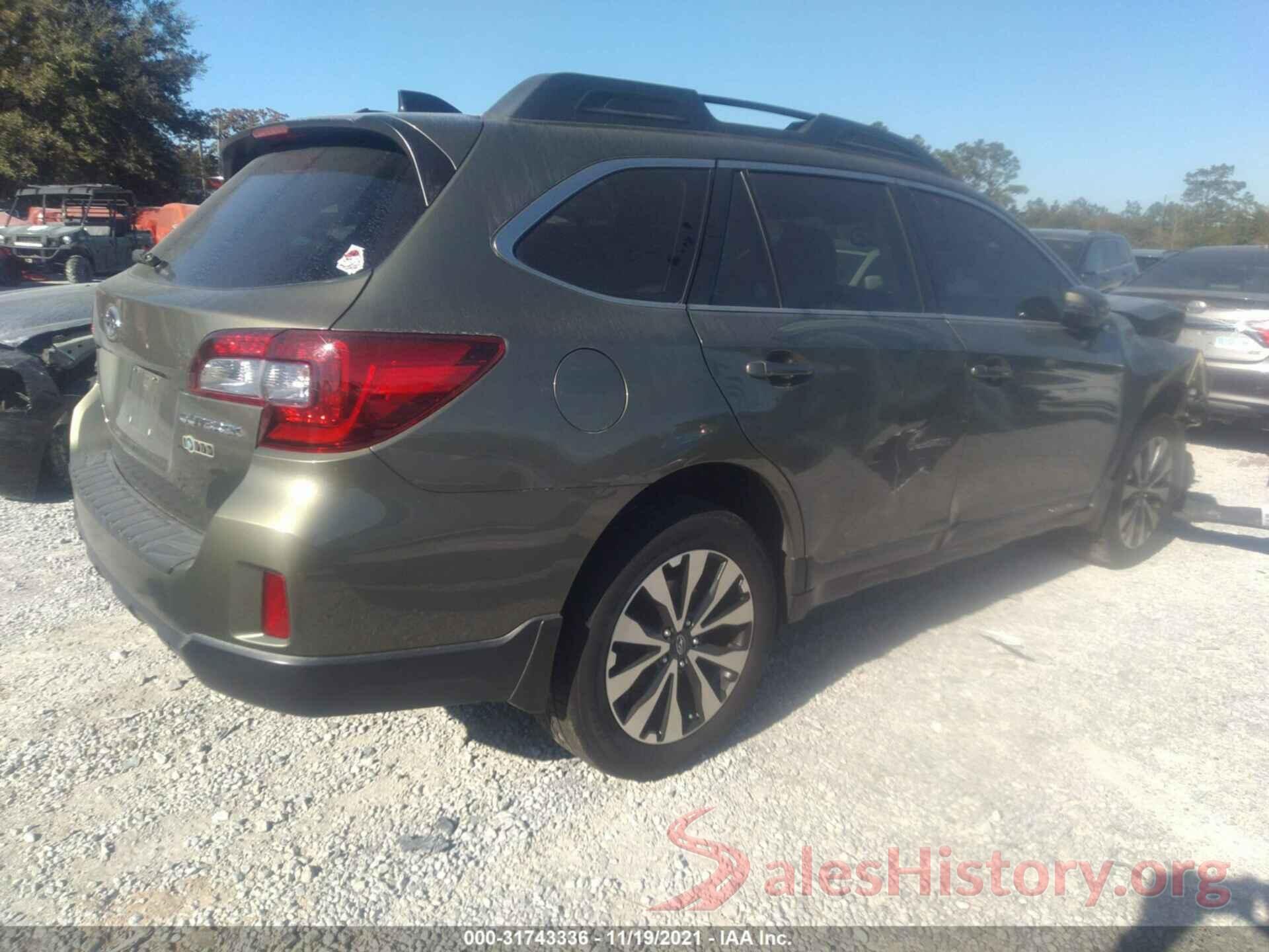 4S4BSBNC0G3224472 2016 SUBARU OUTBACK