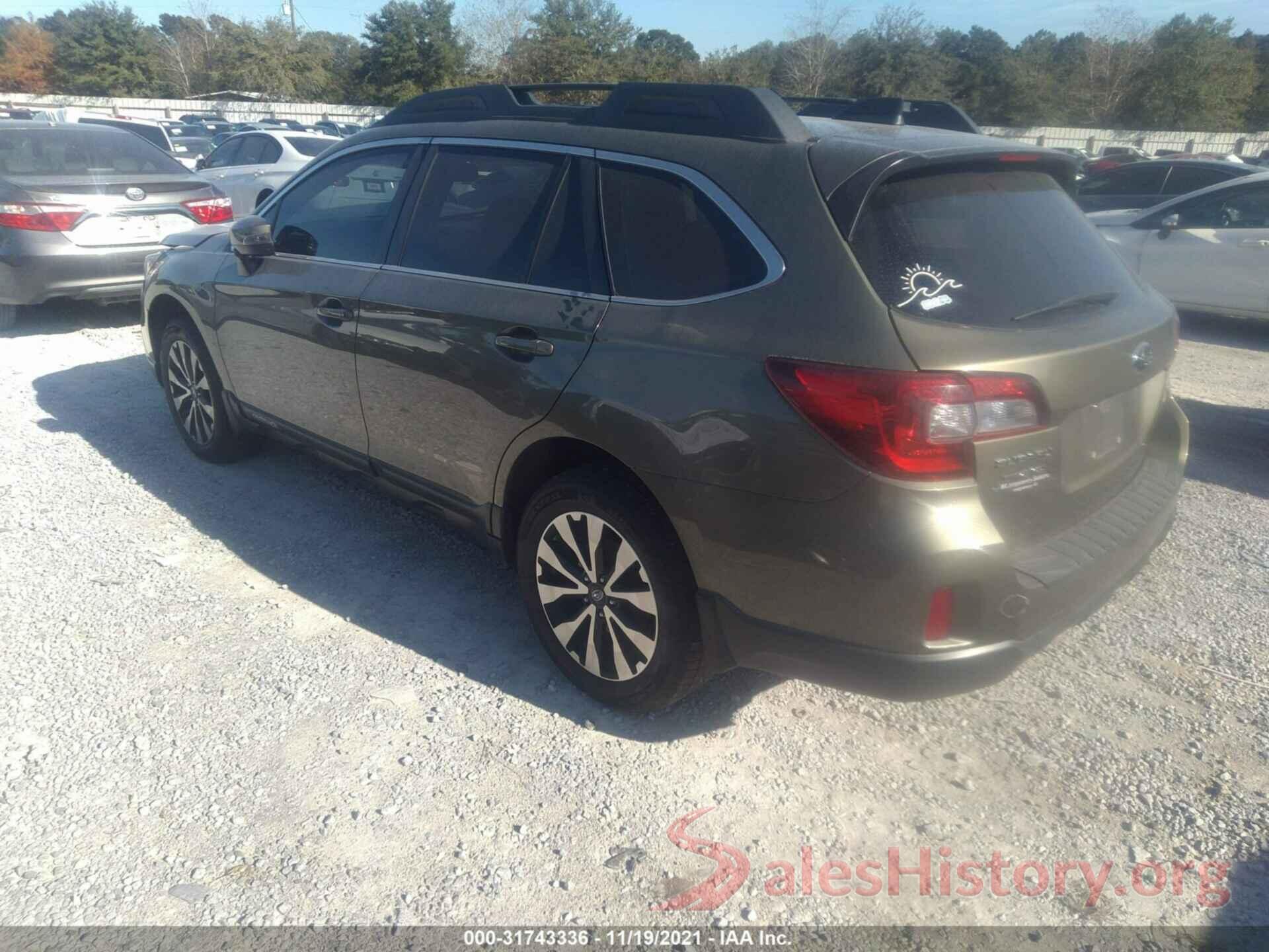 4S4BSBNC0G3224472 2016 SUBARU OUTBACK