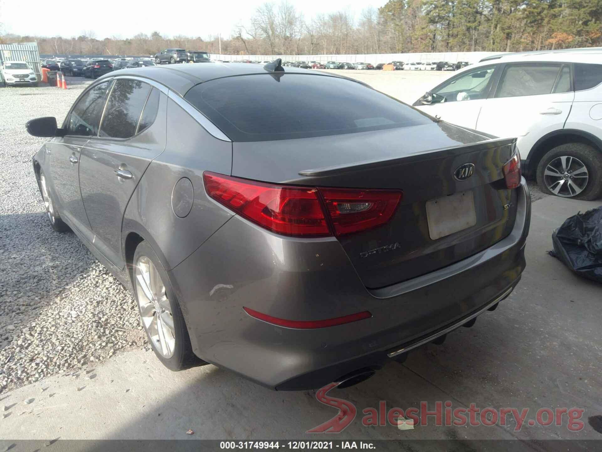 5XXGR4A68FG372188 2015 KIA OPTIMA