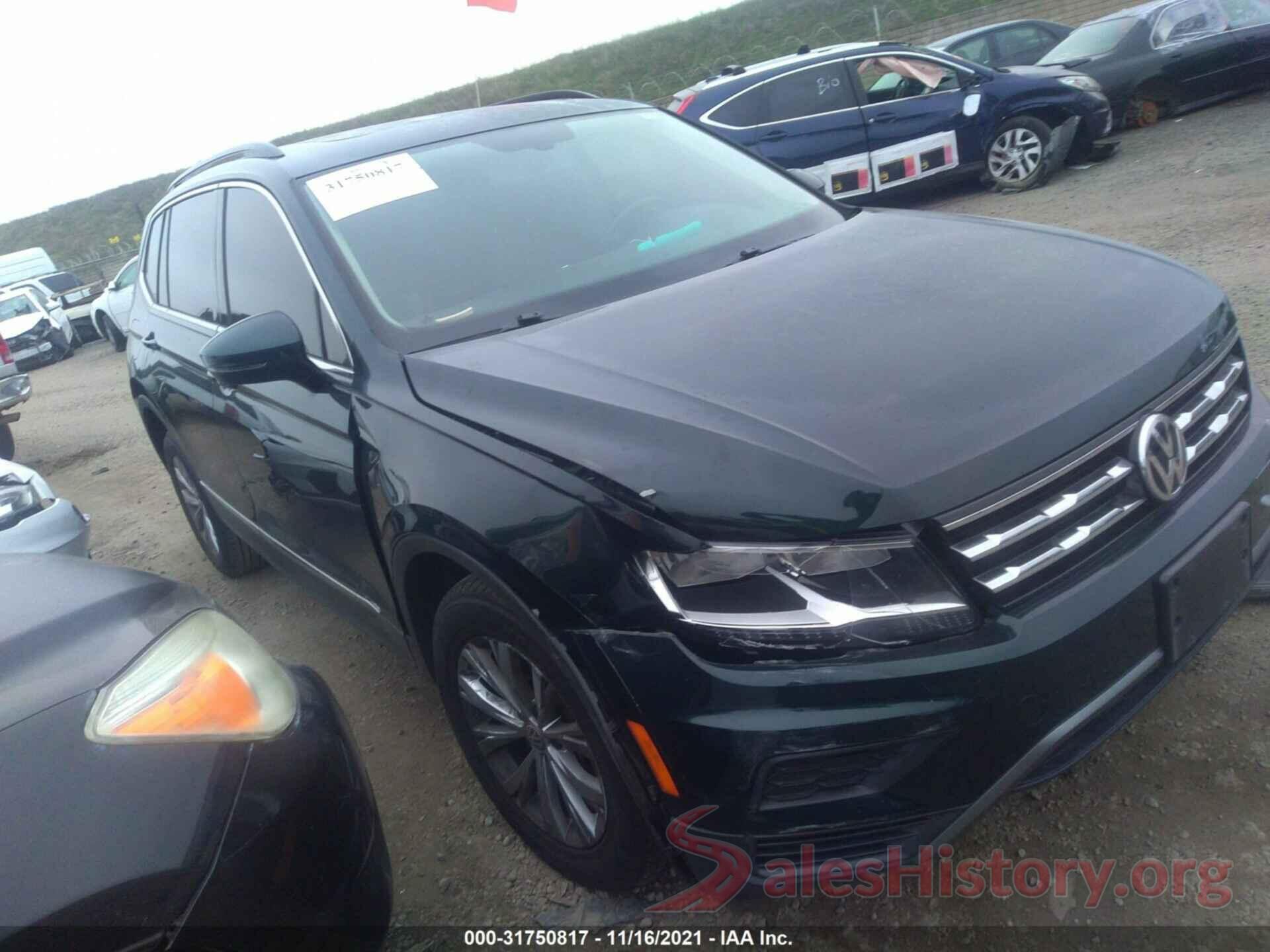 3VV3B7AX8JM053492 2018 VOLKSWAGEN TIGUAN